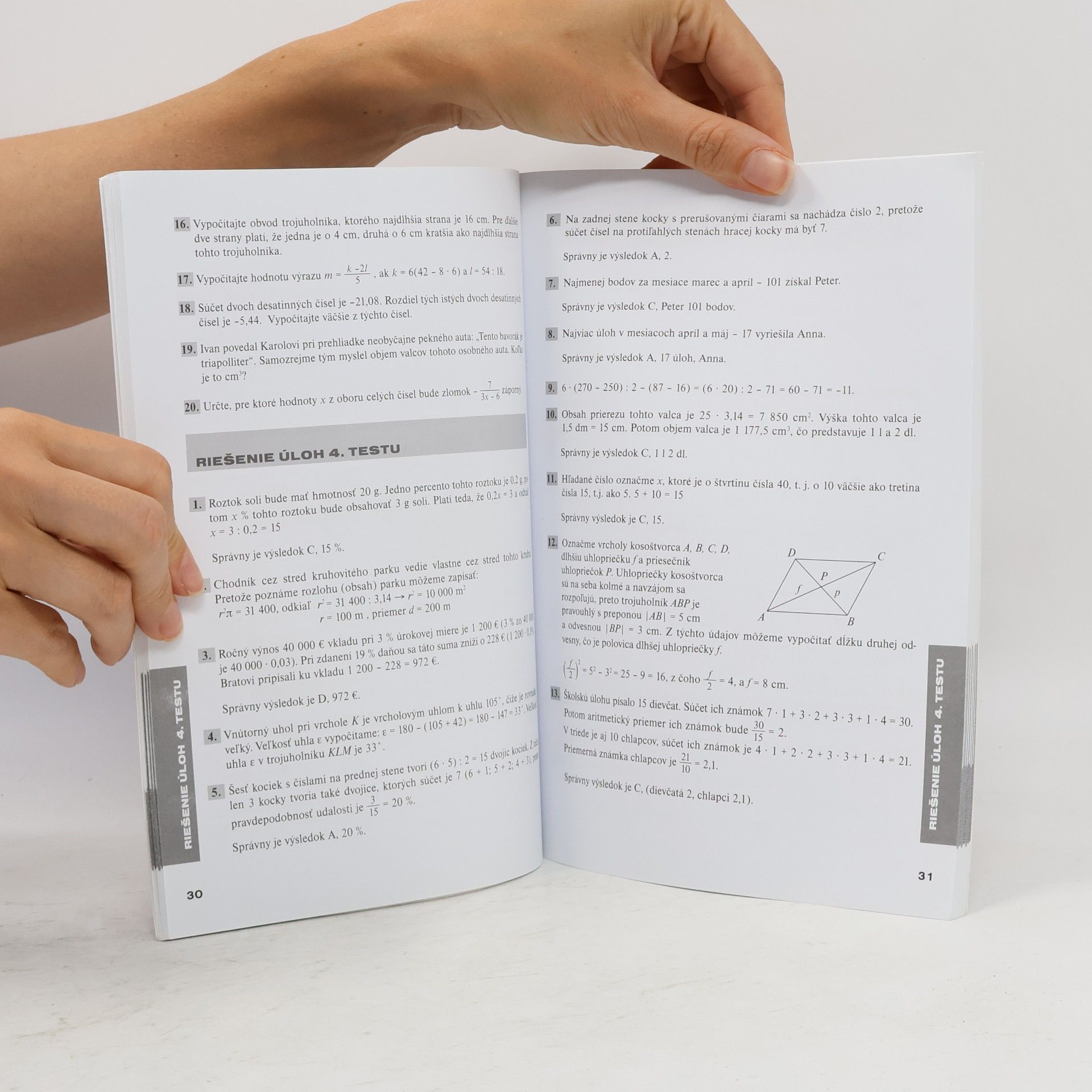 Bálint, Ľudovit Nové testy z matematiky pre 9. ročník základných škôl a 4. ročník gymnázií s osemročnm štúdiom