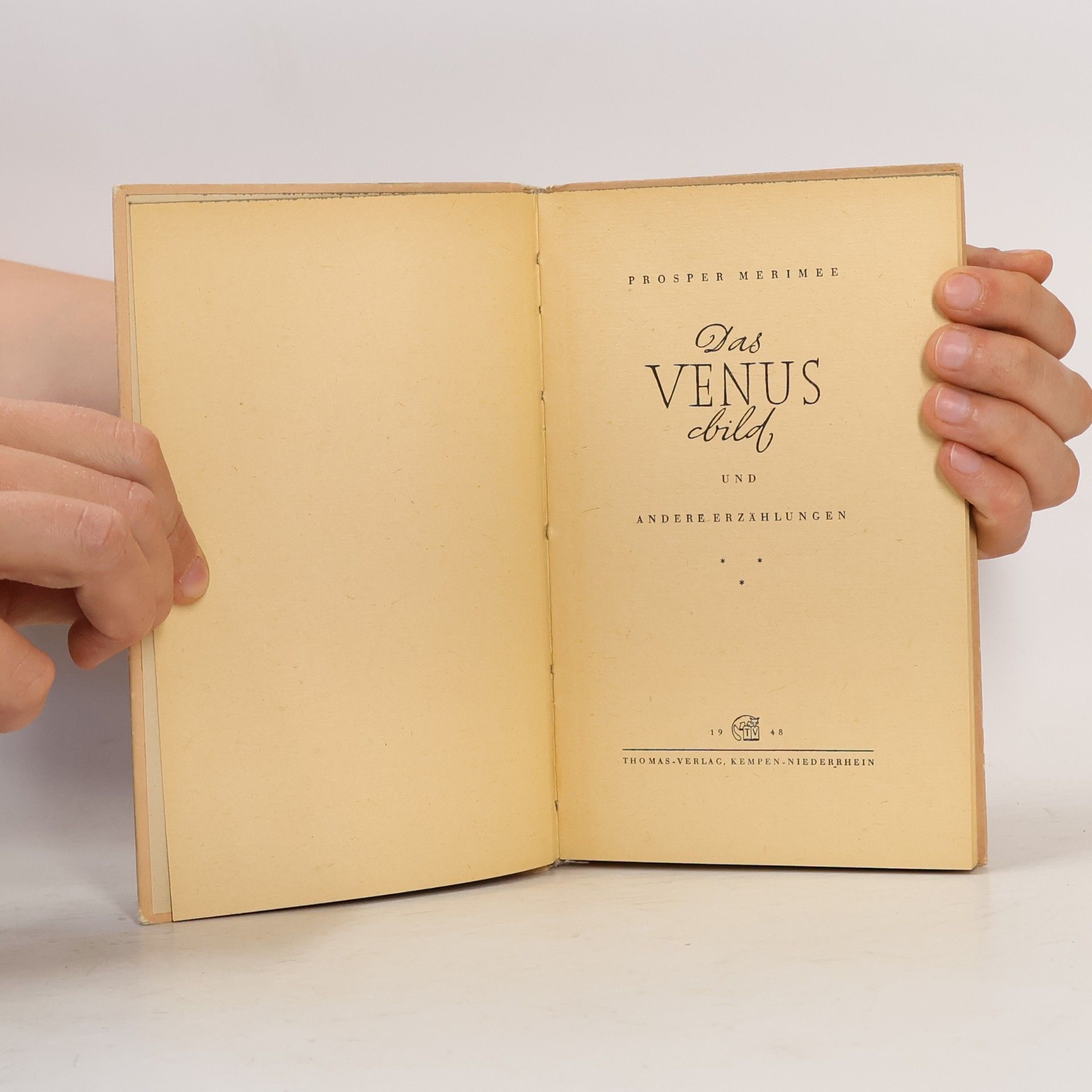 Prosper Mérimée Das Venusbild