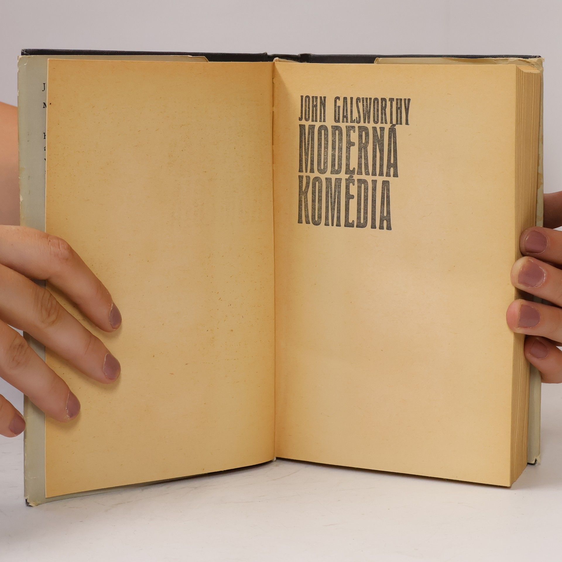 John Galsworthy Moderná komédia