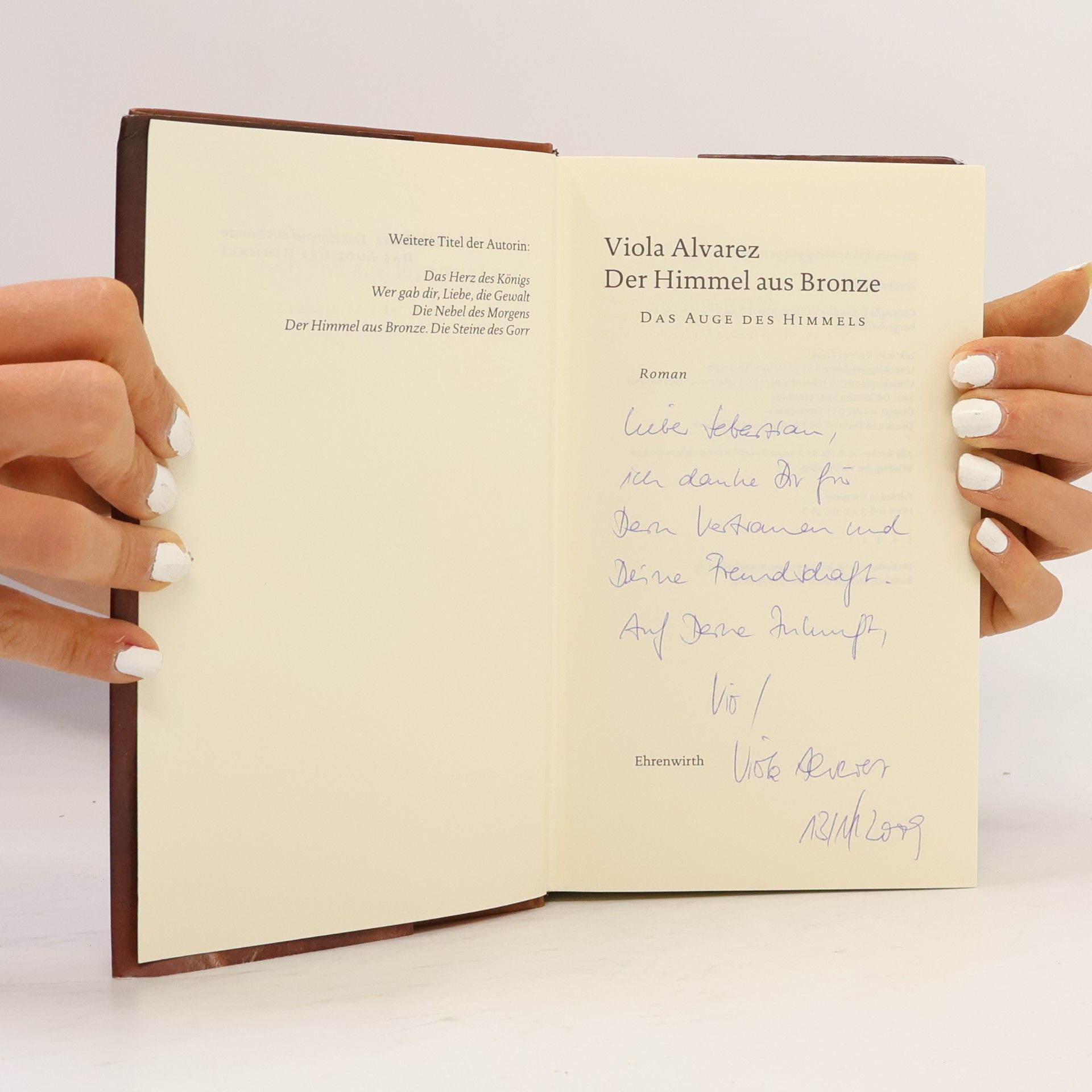 Viola Alvarez Das Auge des Himmels.