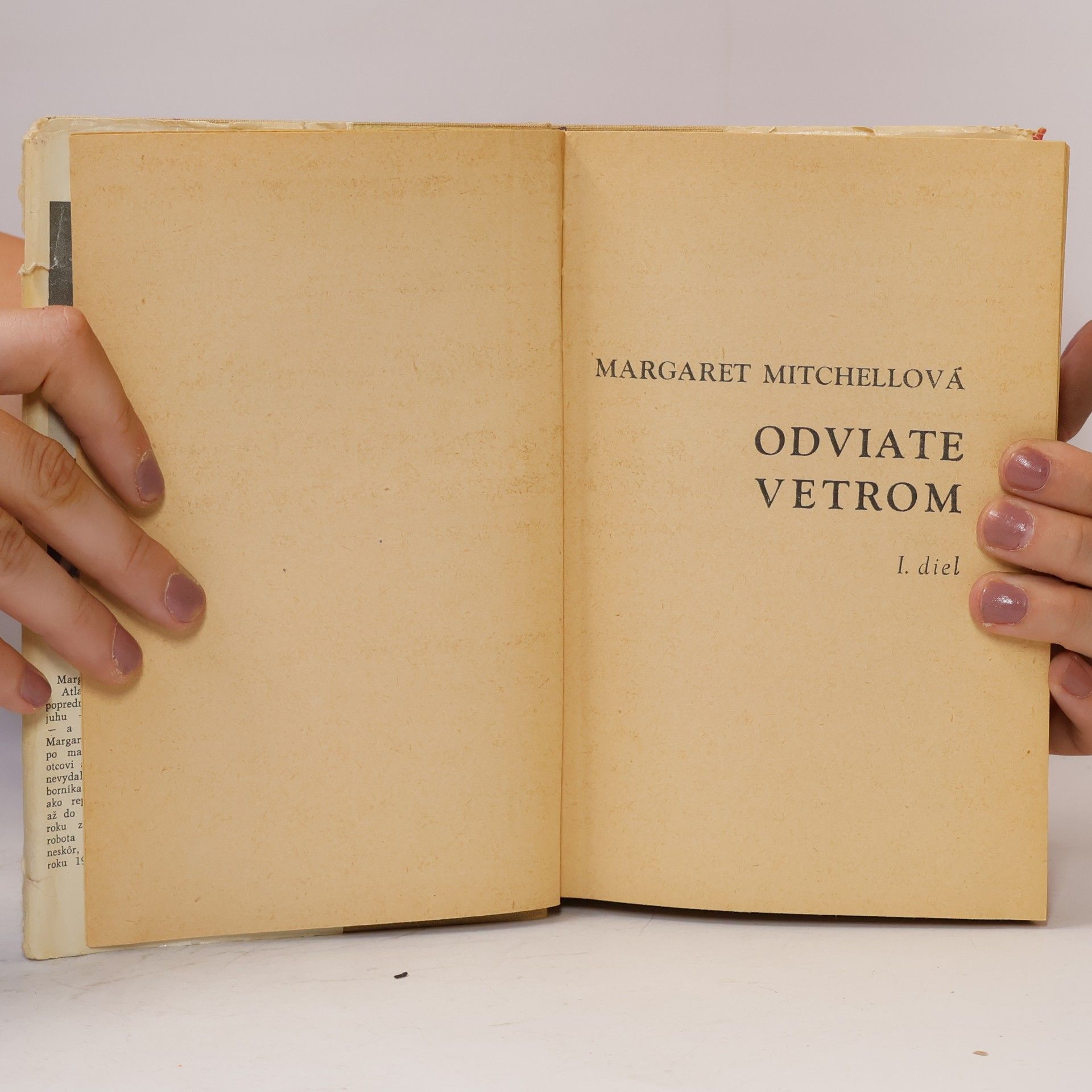 Margaret Mitchell Odviate vetrom I