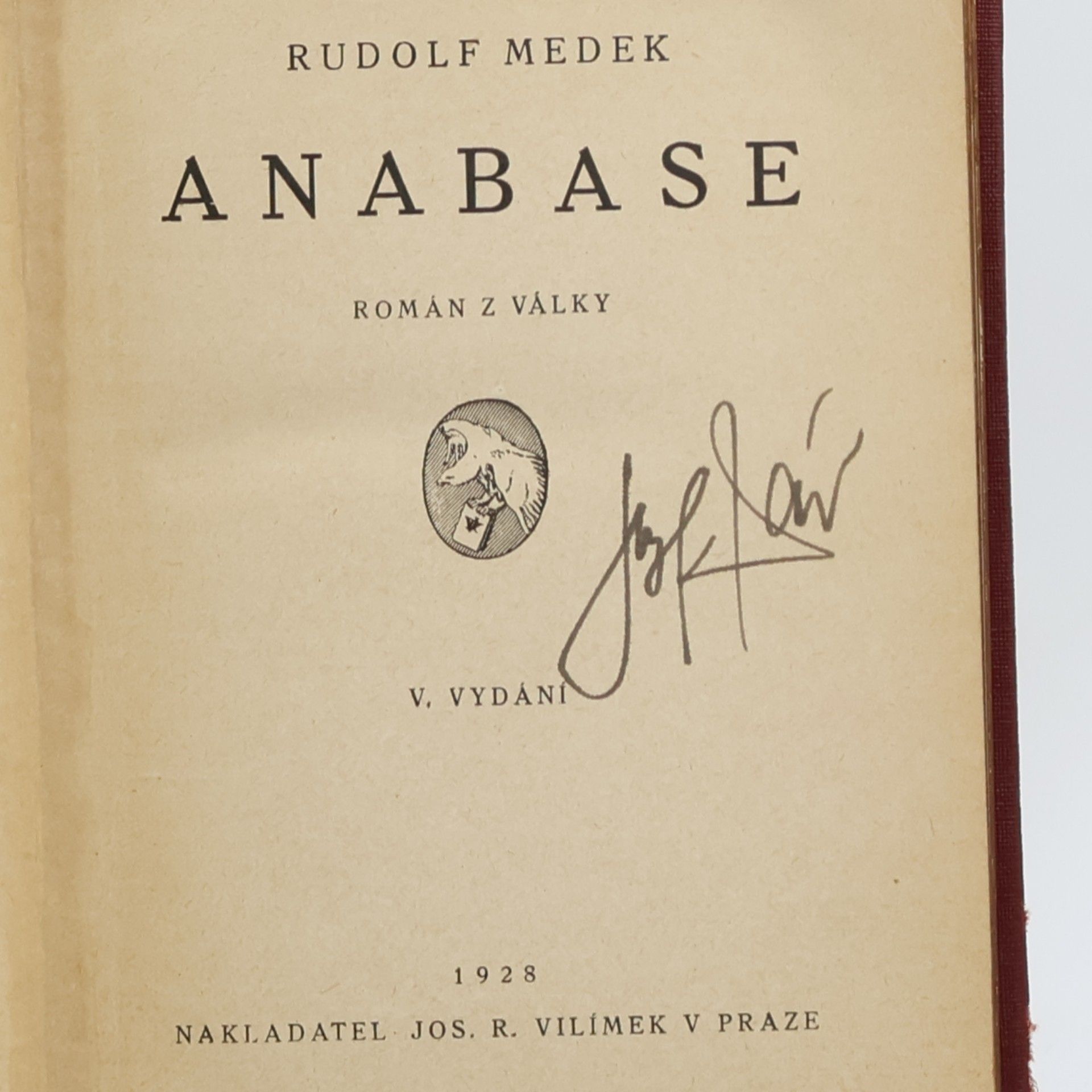 Rudolf Medek Anabase