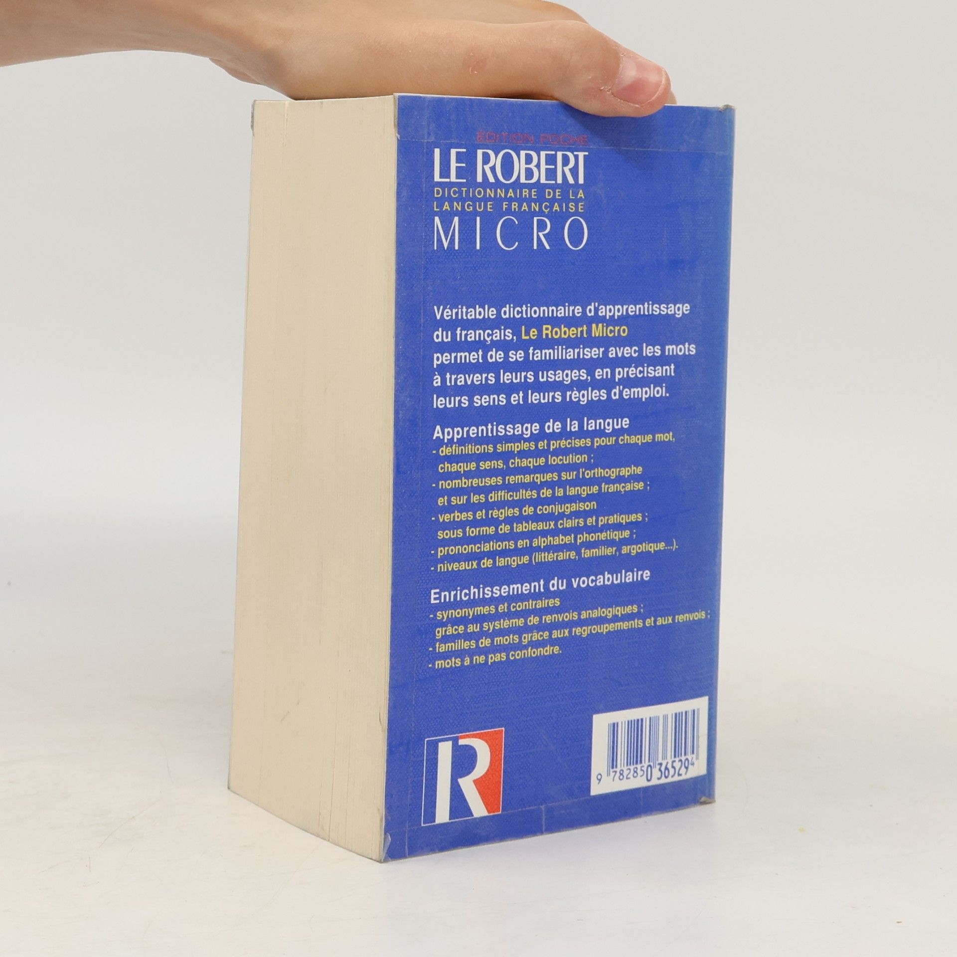 Alain Rey Le Robert micro: Dictionnaire d'apprentissage de la langue francaise