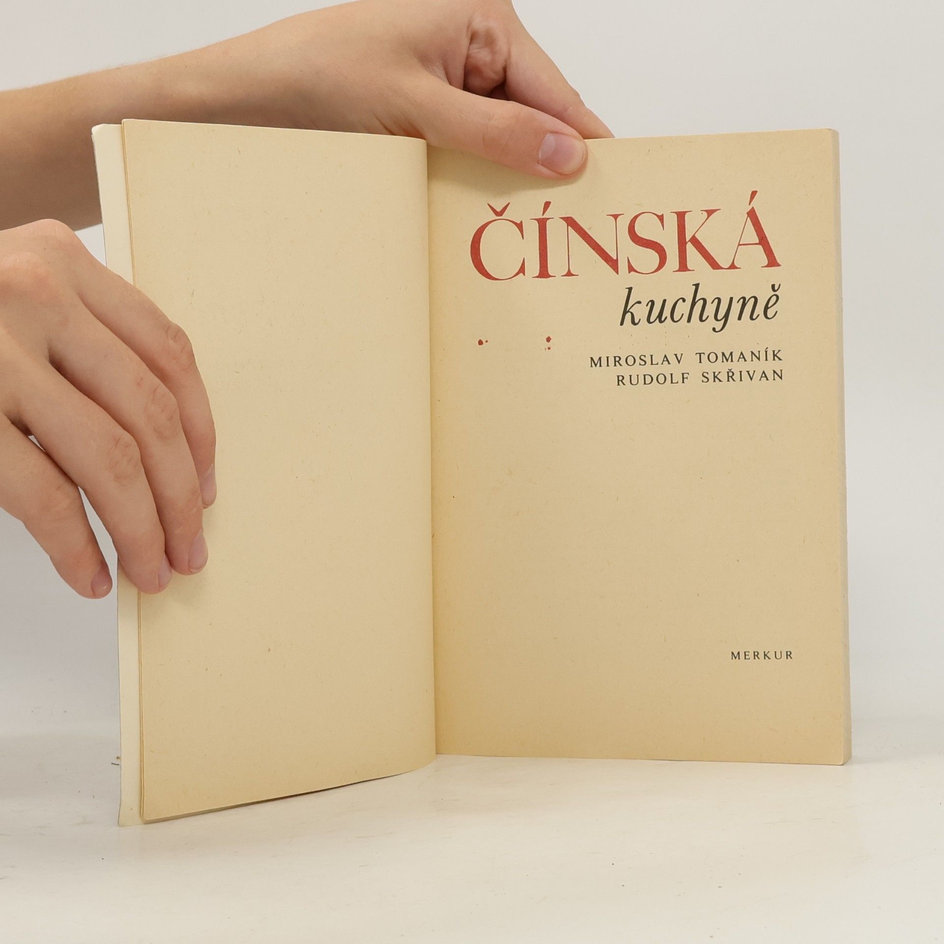 Miroslav Tomaník Čínská kuchyně