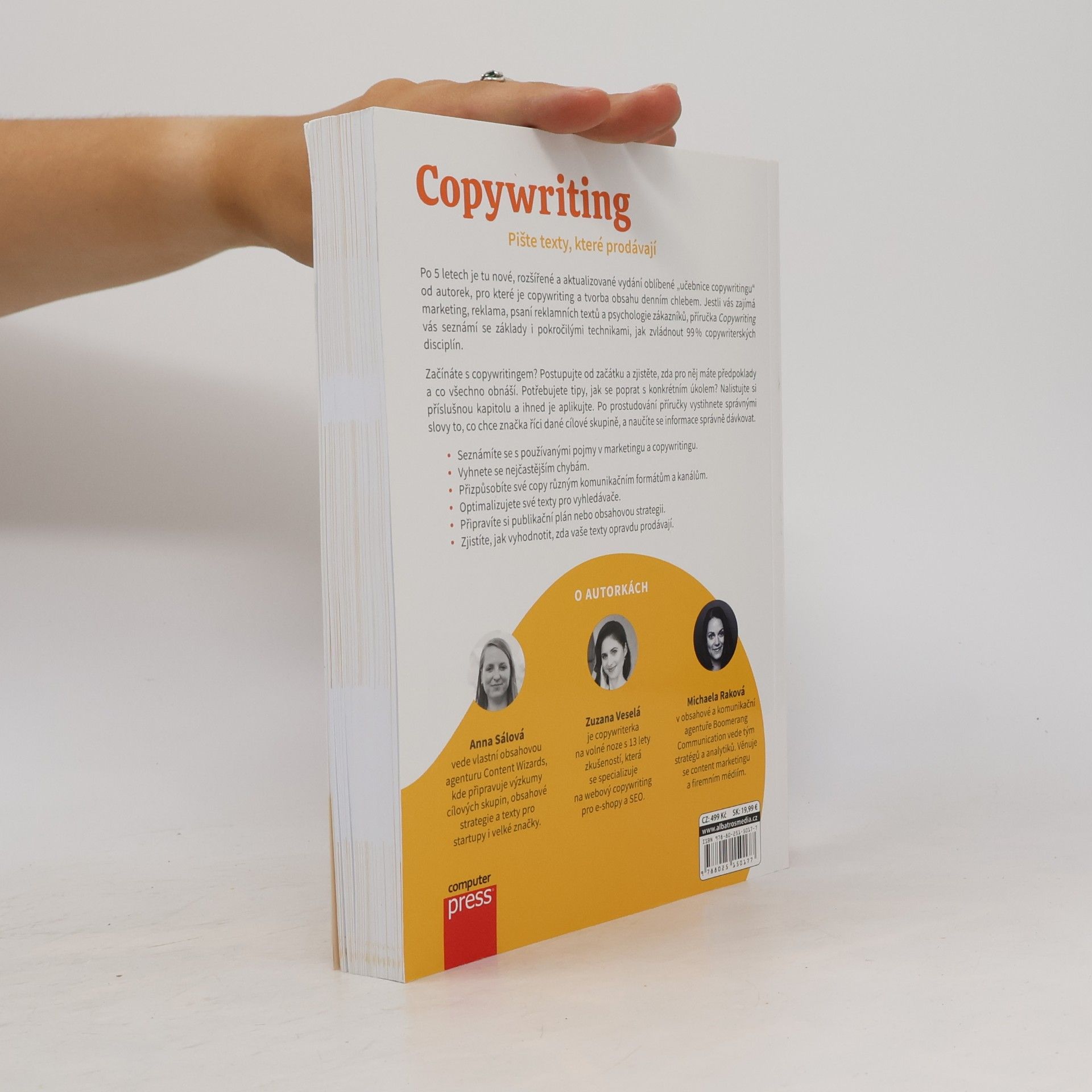 Anna Sálová Copywriting: Pište texty, které prodávají