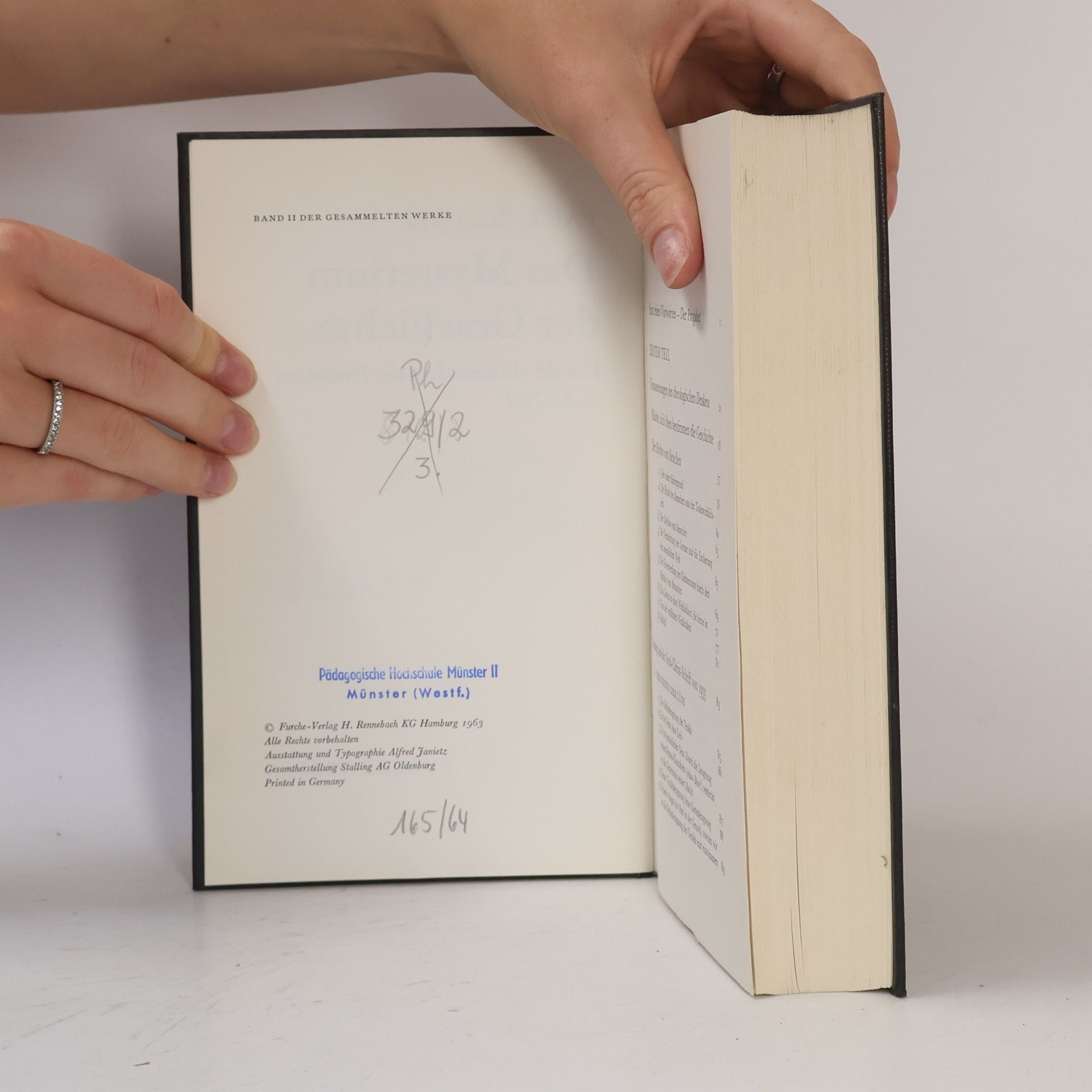 Paul Schütz Das Mysterium der Geschichte