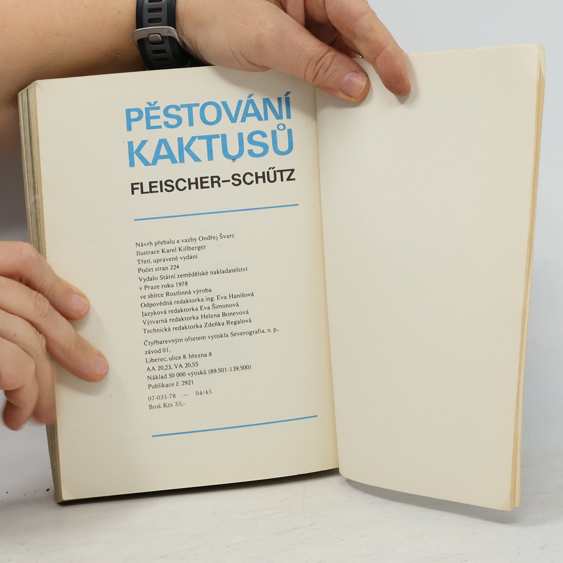 Zdeněk Fleischer Pěstování kaktusů