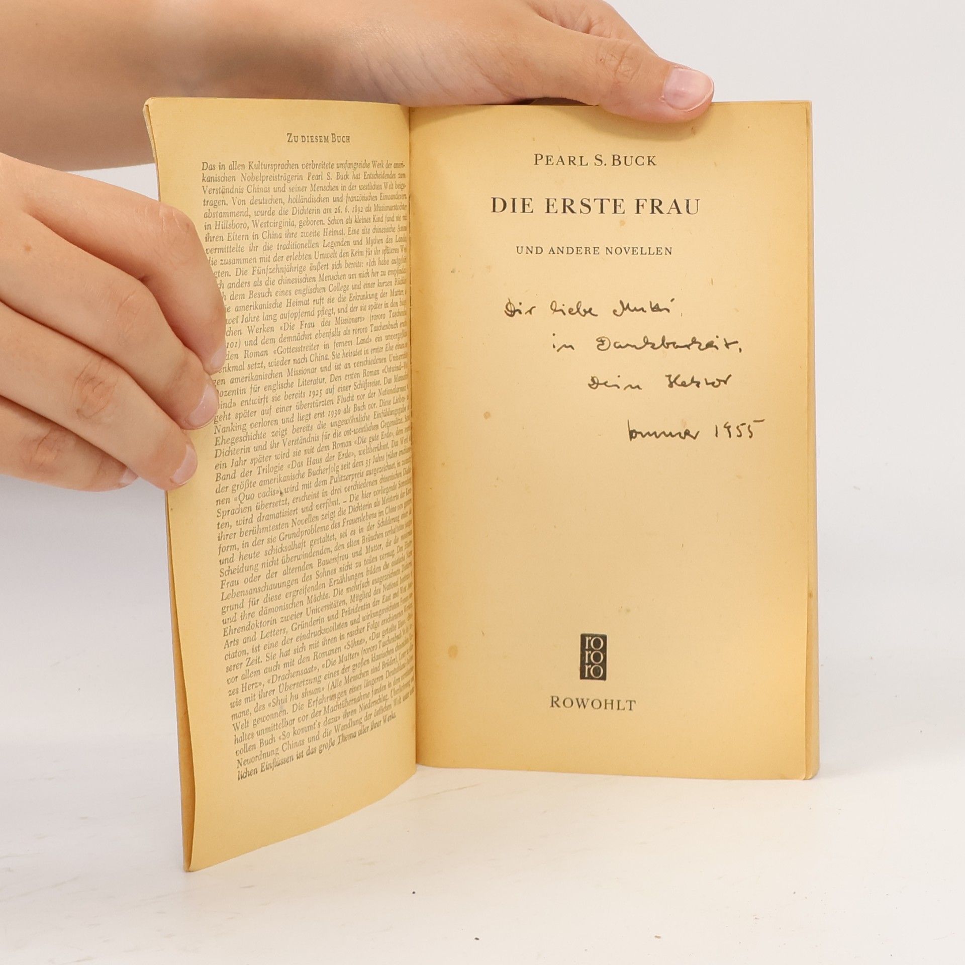 Pearl S. Buck Die Erste Frau
