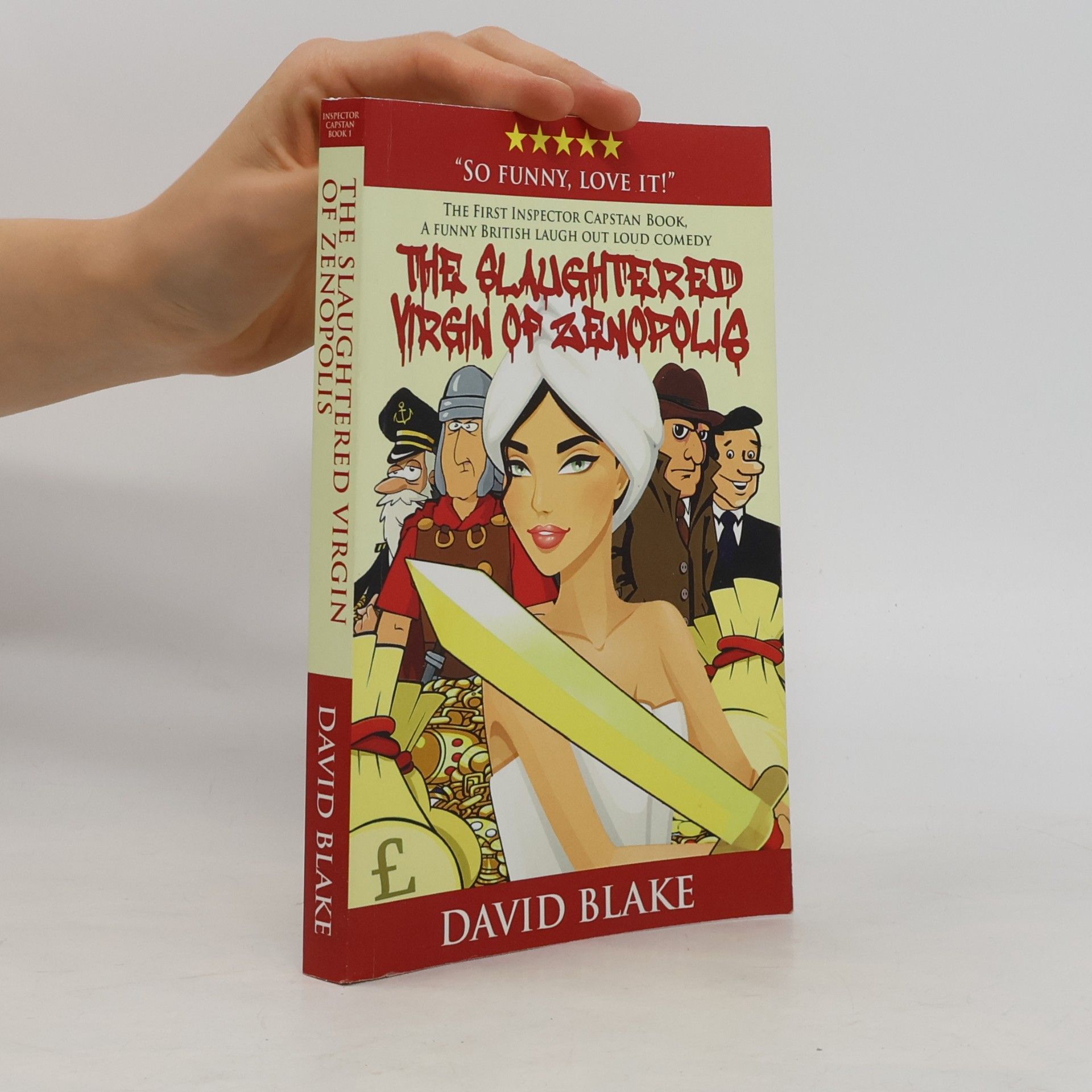 David J. Ashton Inspector Capstan - 1: The Slaughtered Virgin of Zenopolis