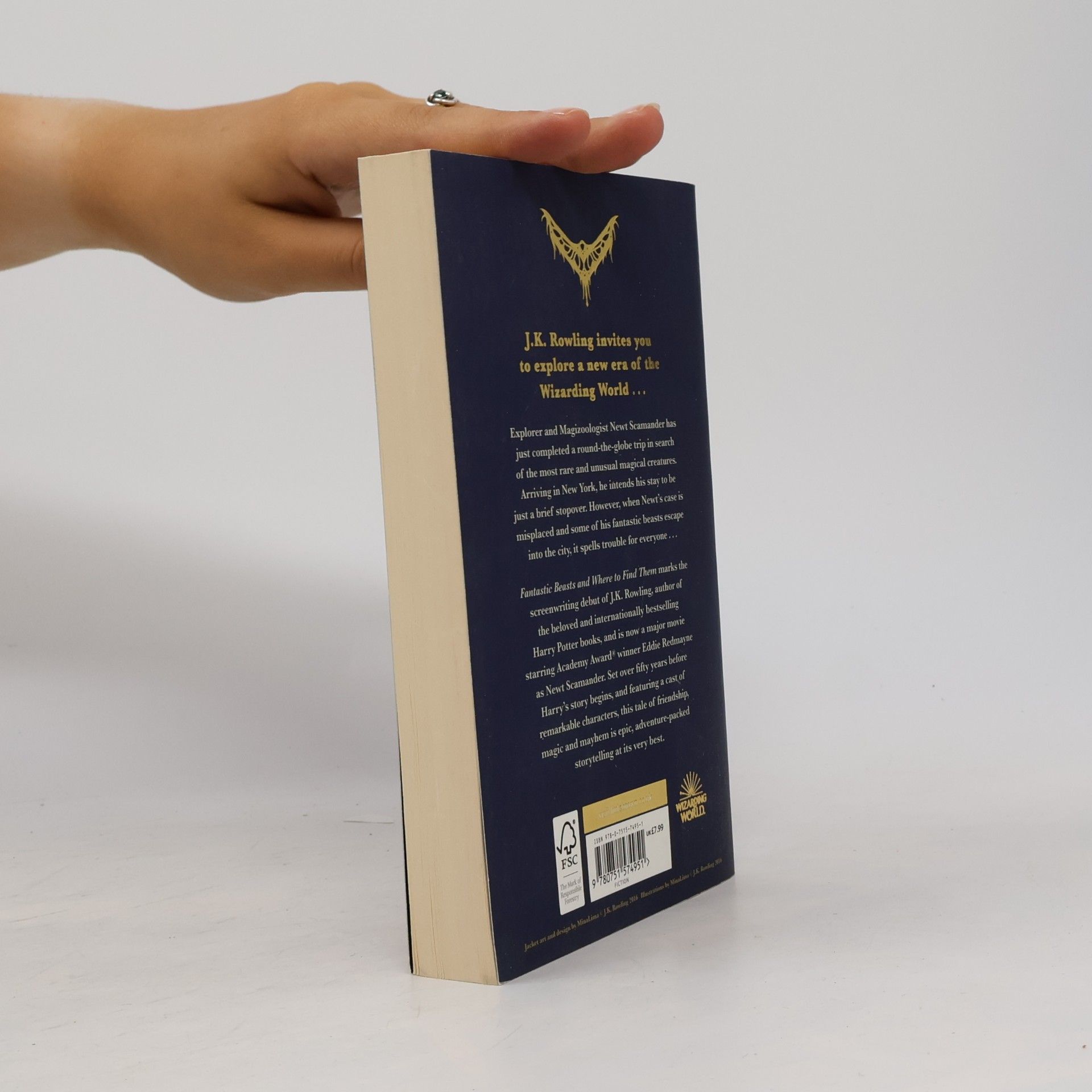 J. K. Rowling Fantastic beasts and where to find them : the original screenplay