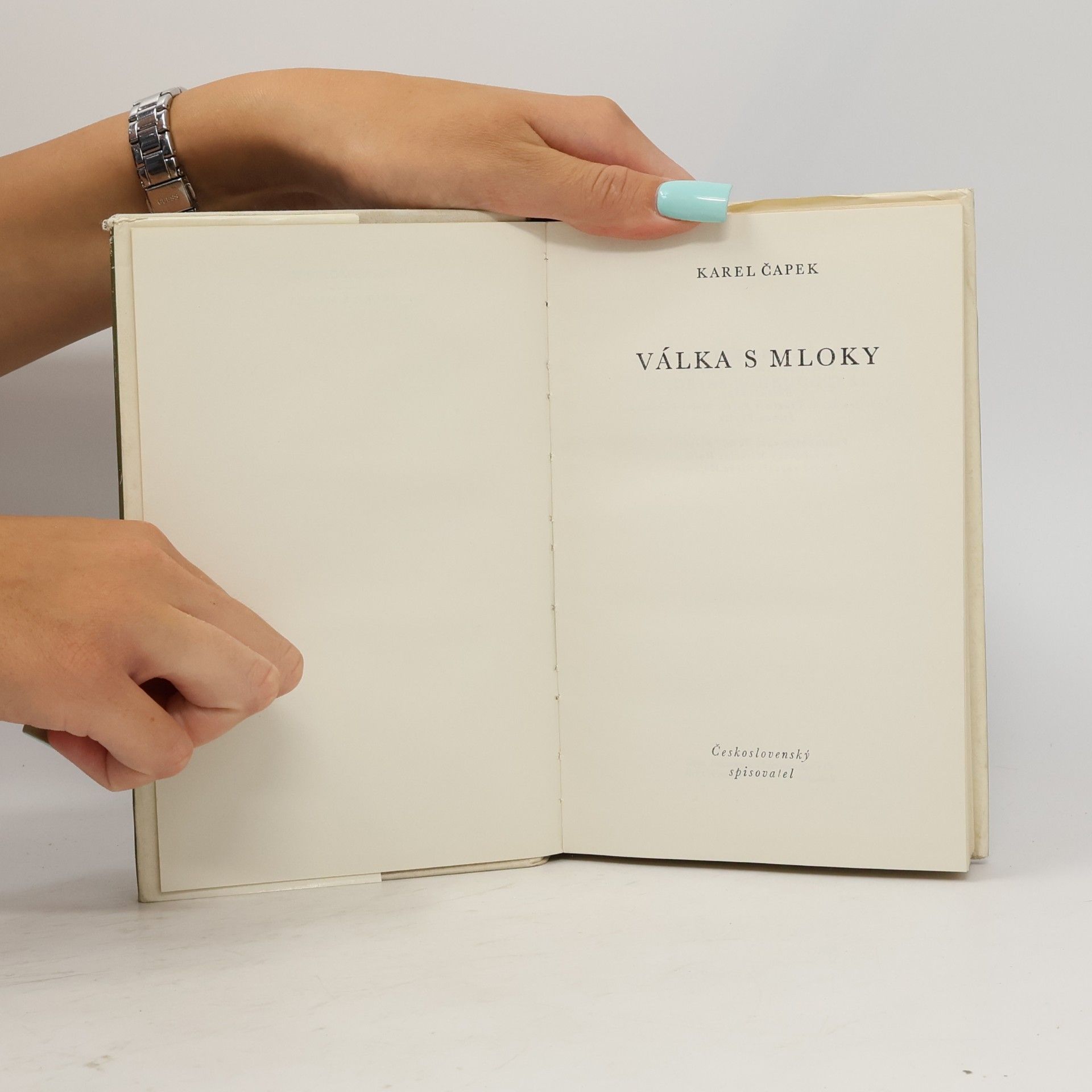 Karel Čapek Válka s mloky