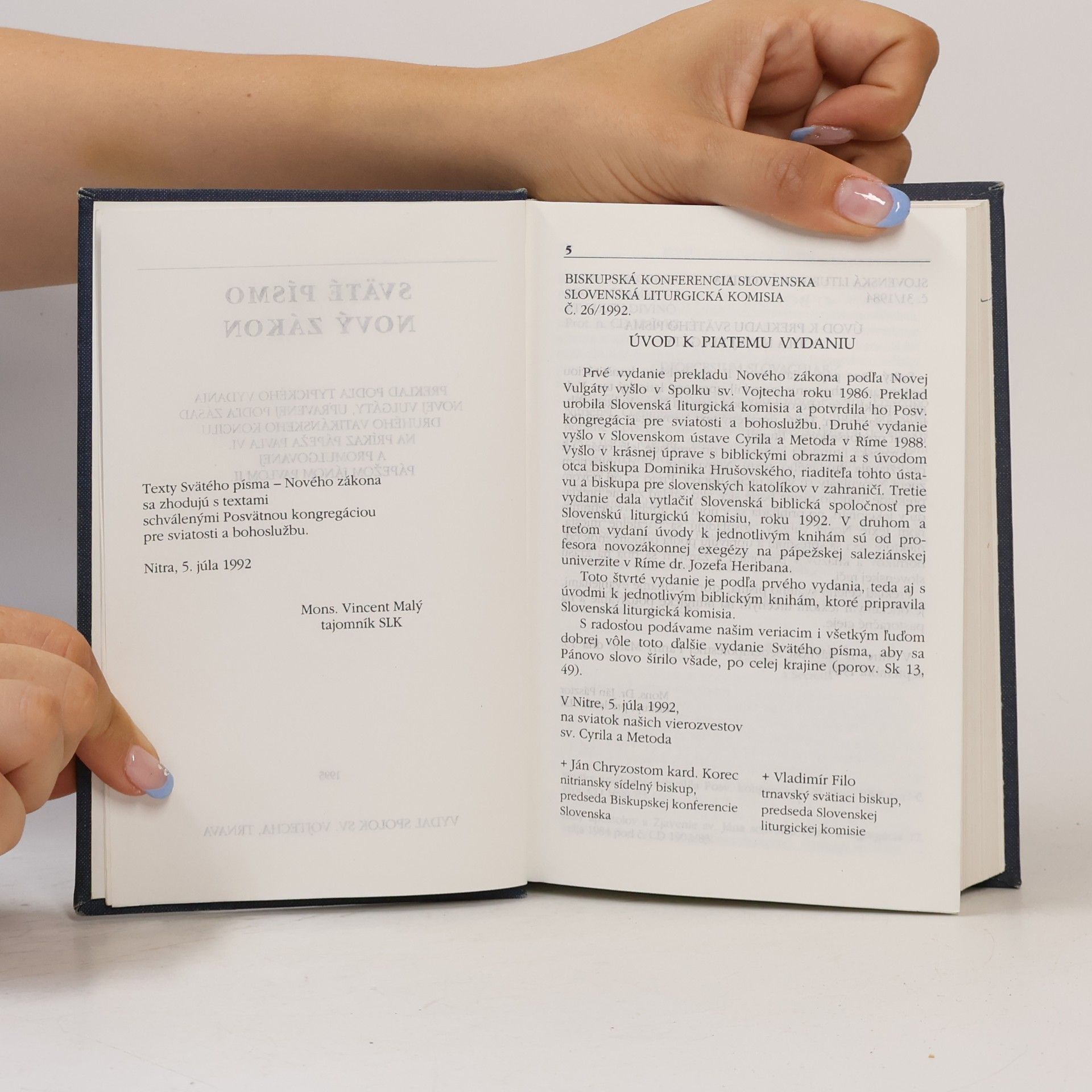 Various authors Sväté písmo. Nový zákon