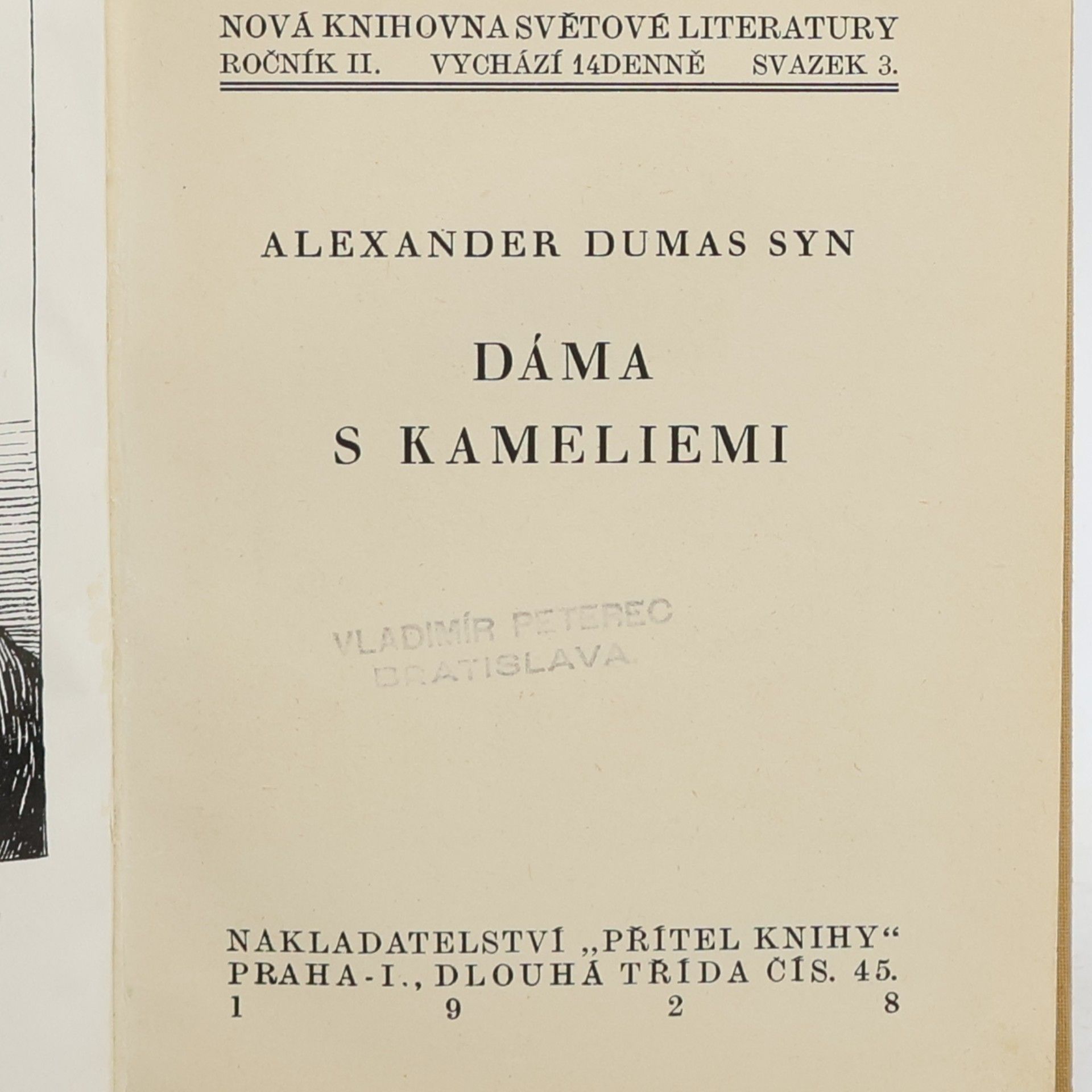 Alexandre Dumas mladší Dáma s kameliemi