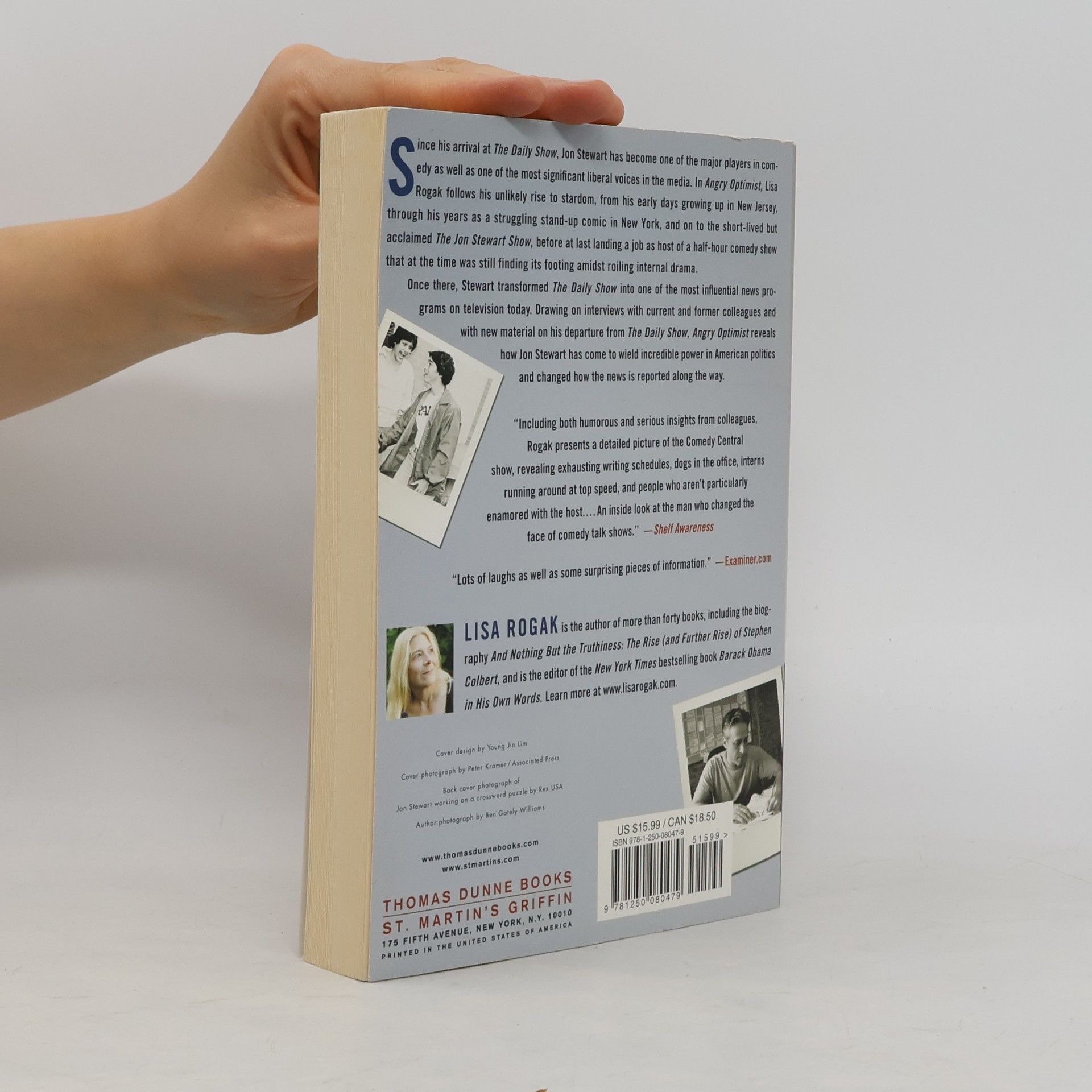 Lisa Rogak Angry Optimist: The Life and Times of Jon Stewart - Updated With a New Chapter
