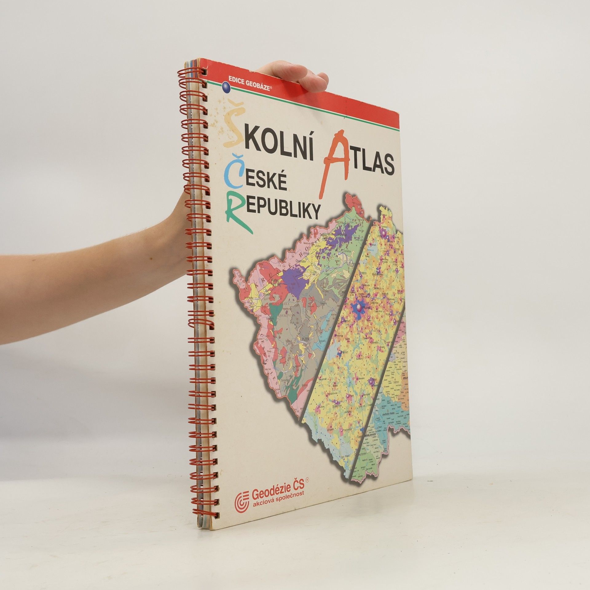 Klímová Eva Školní atlas České republiky