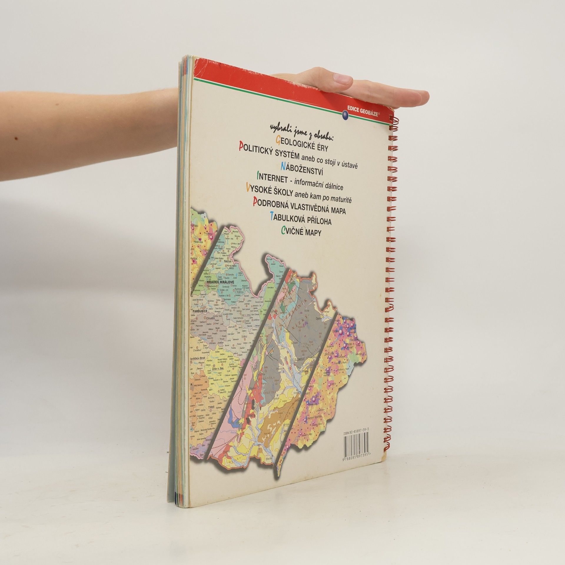 Eva Klímová Školní atlas České republiky