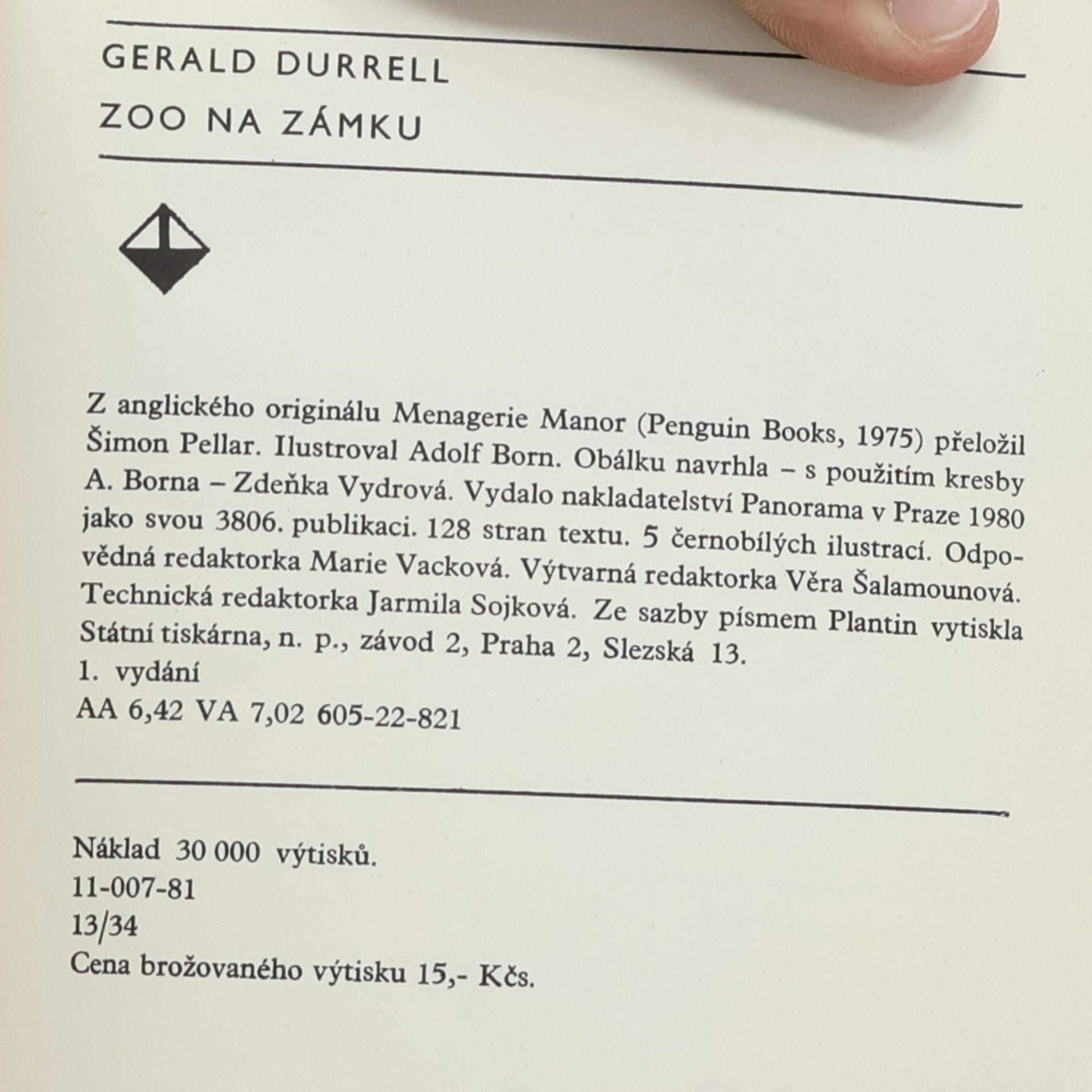 Gerald Durrell Zoo na zámku