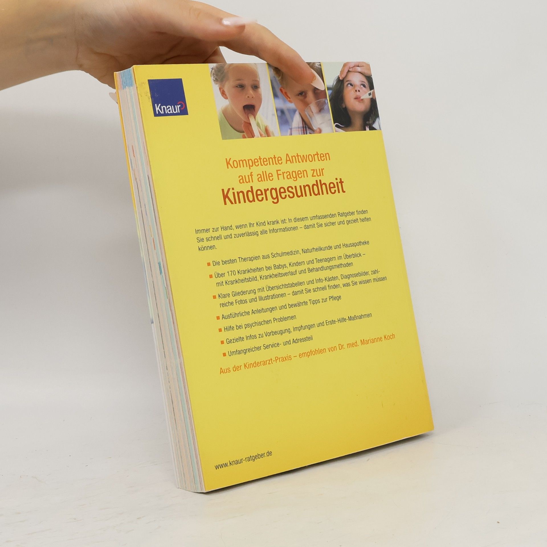 Gunhild Kilian Kornell Knaurs Buch der Kinderkrankheiten