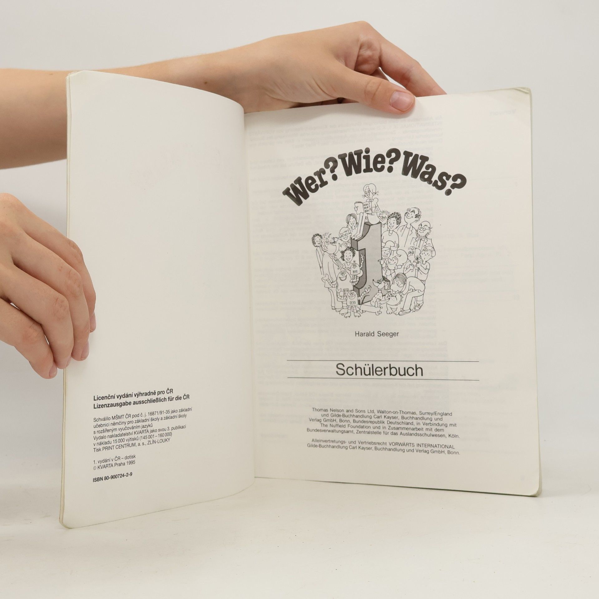 Harald Seeger Wer? Wie? Was? 1 Schülerbuch