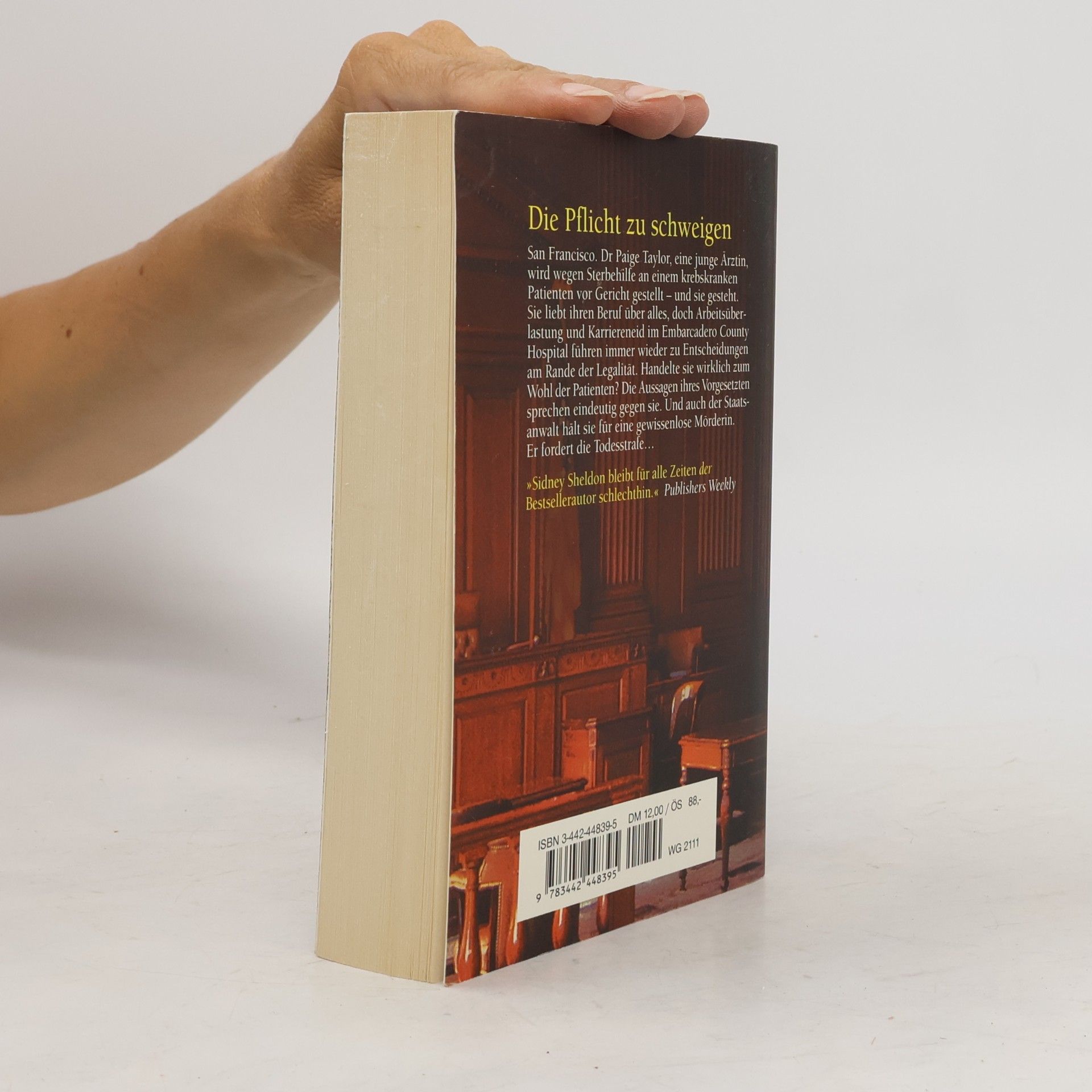 Sidney Sheldon Die Pflicht zu schweigen