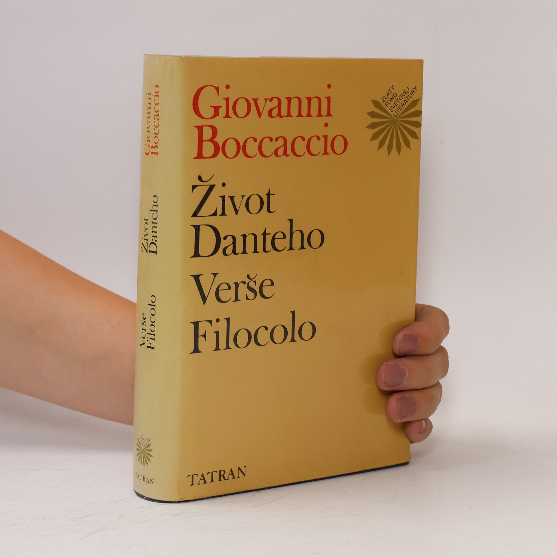 Život Danteho. Verše. Filocolo