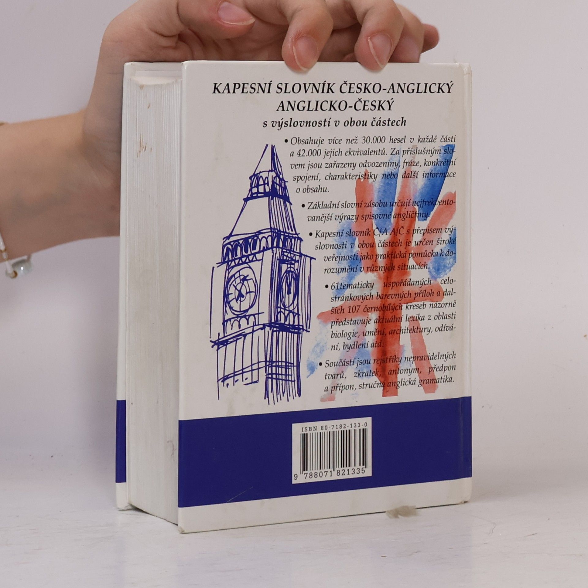 Jiří Kučera Česko-anglický a anglicko-český kapesní slovník s výslovností v obou částech