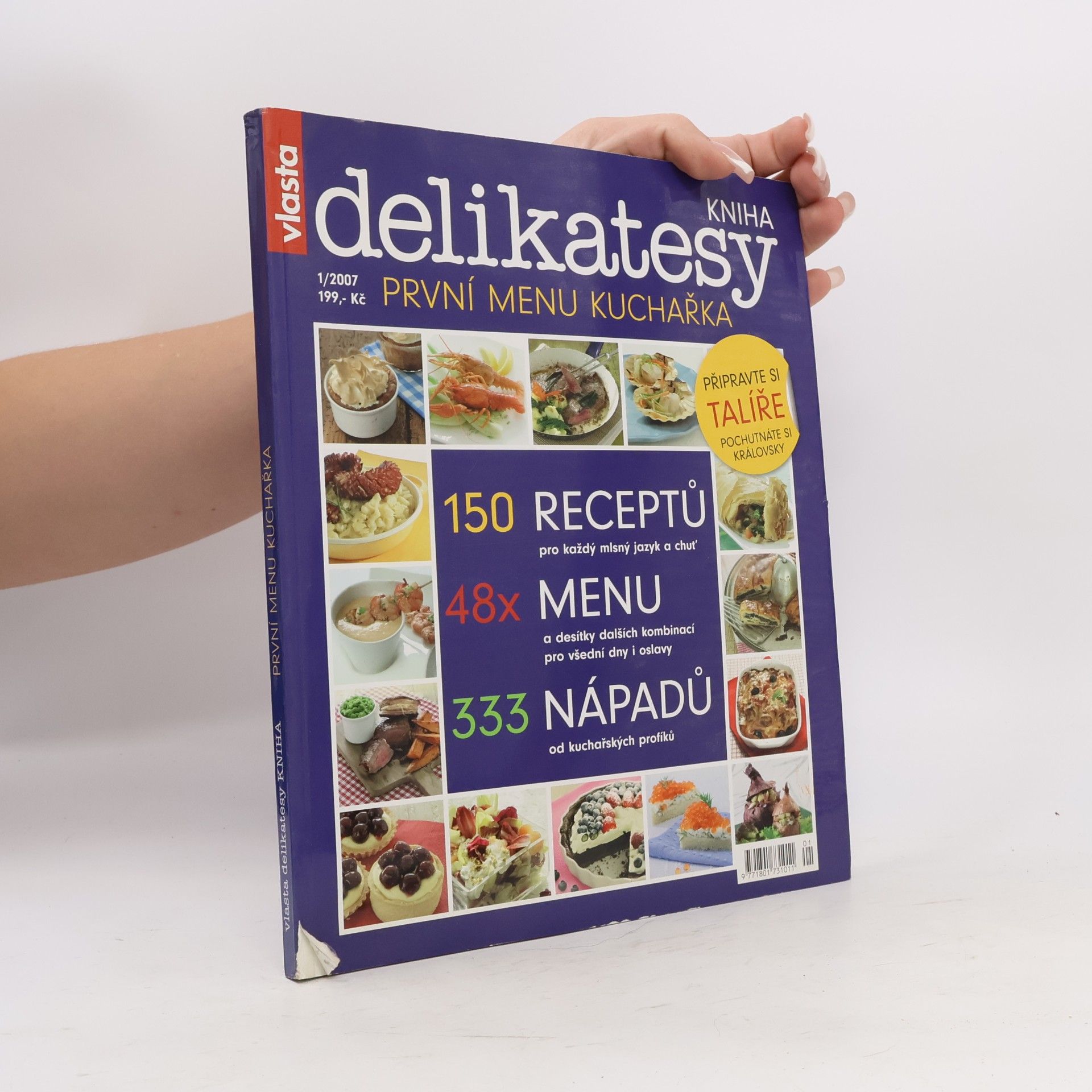 Anna Kučerová Delikatesy. První menu kuchařka Vlasta 1/2007