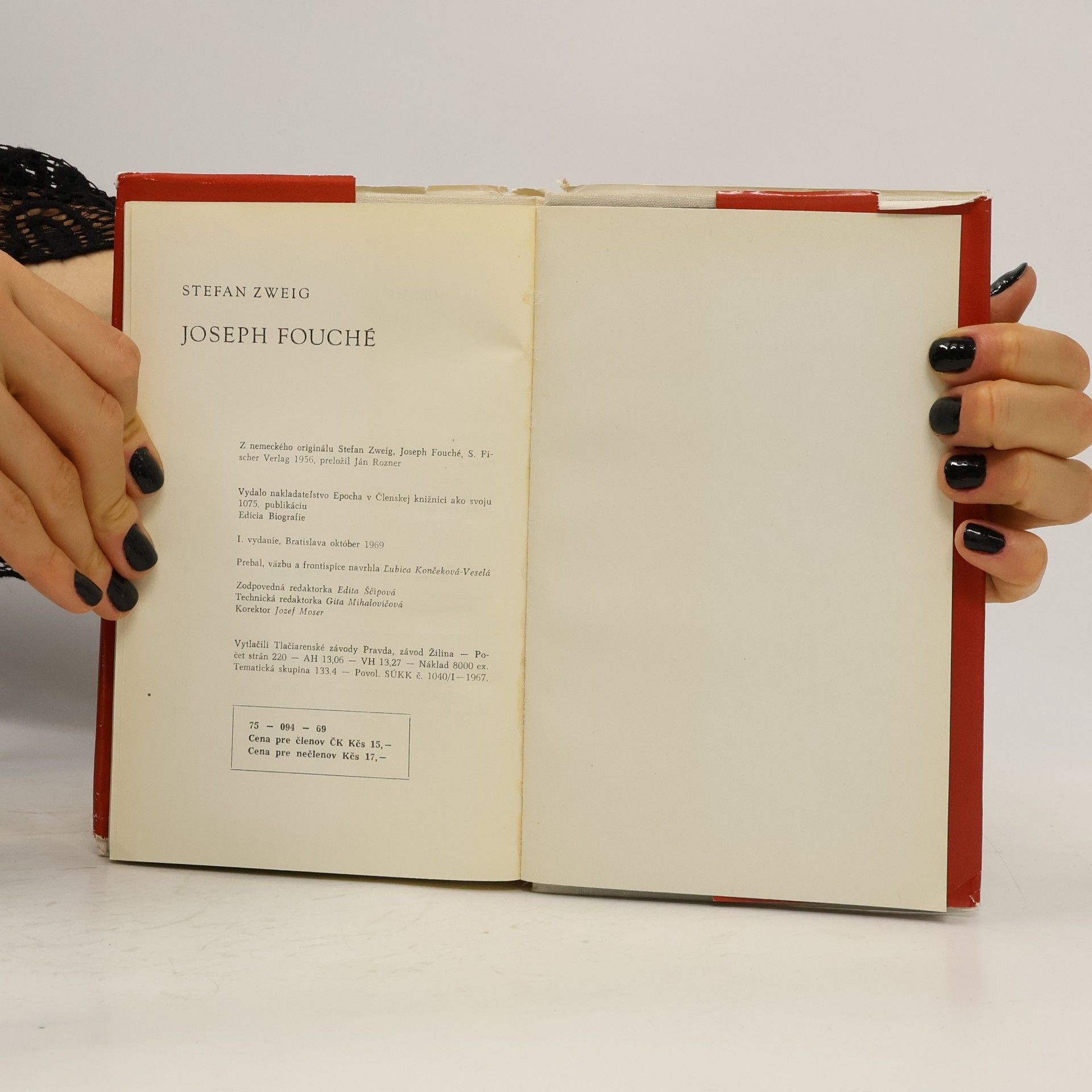 Stefan Zweig Joseph Fouché