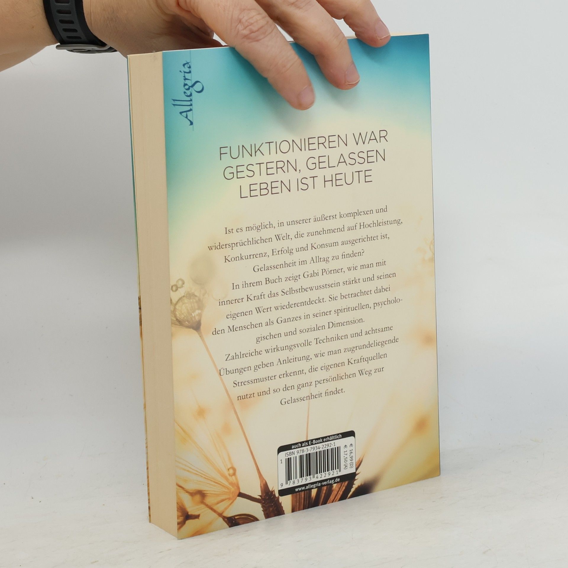 Gabi Pörner Der Weg zur Gelassenheit