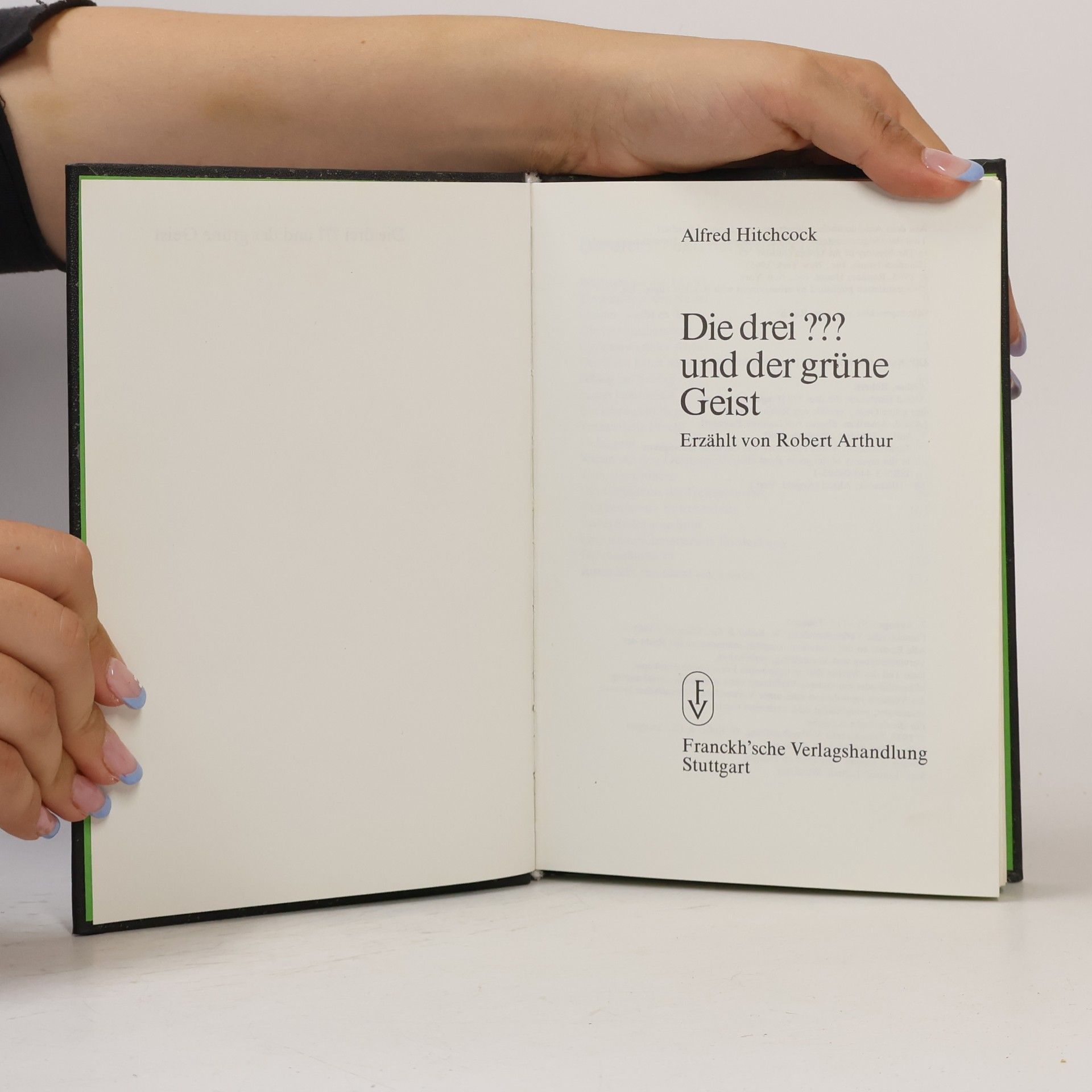 Alfred Hitchcock Die drei ??? und der grüne Geist