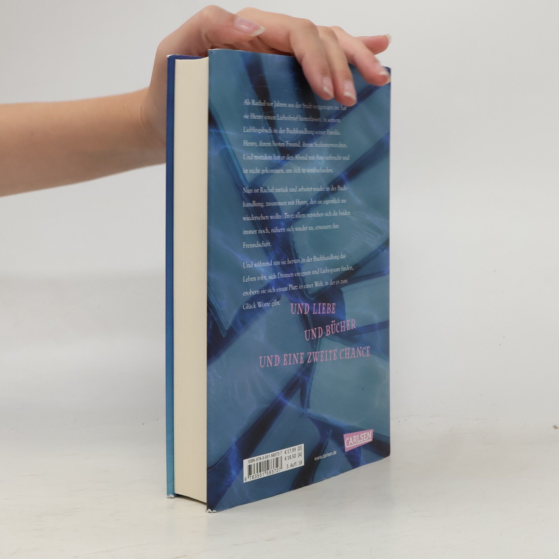Cath Crowley Das tiefe Blau der Worte