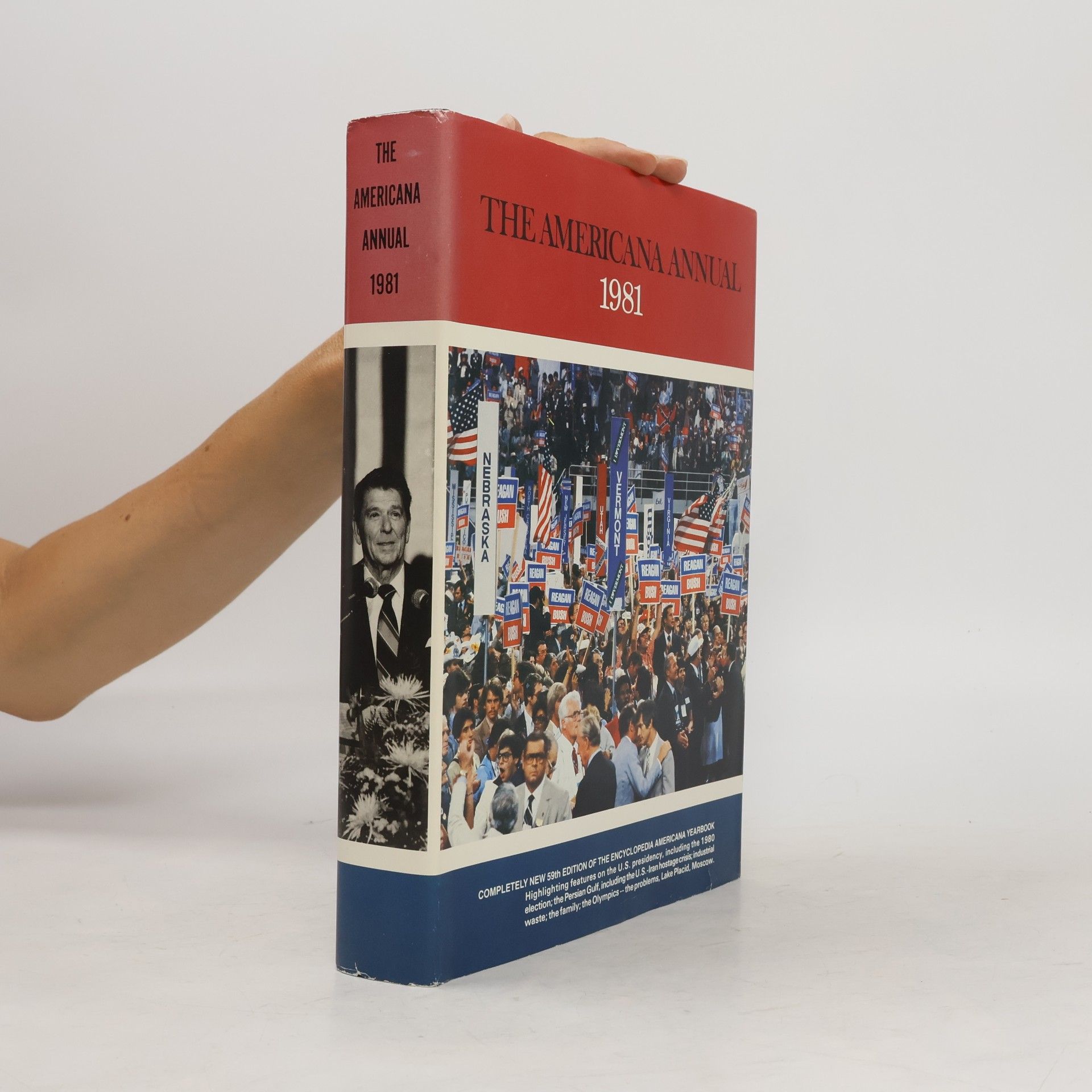 Encyclopedia Americana Corporation The Americana Annual 1981 An Encyclopedia Of The Events of 1980