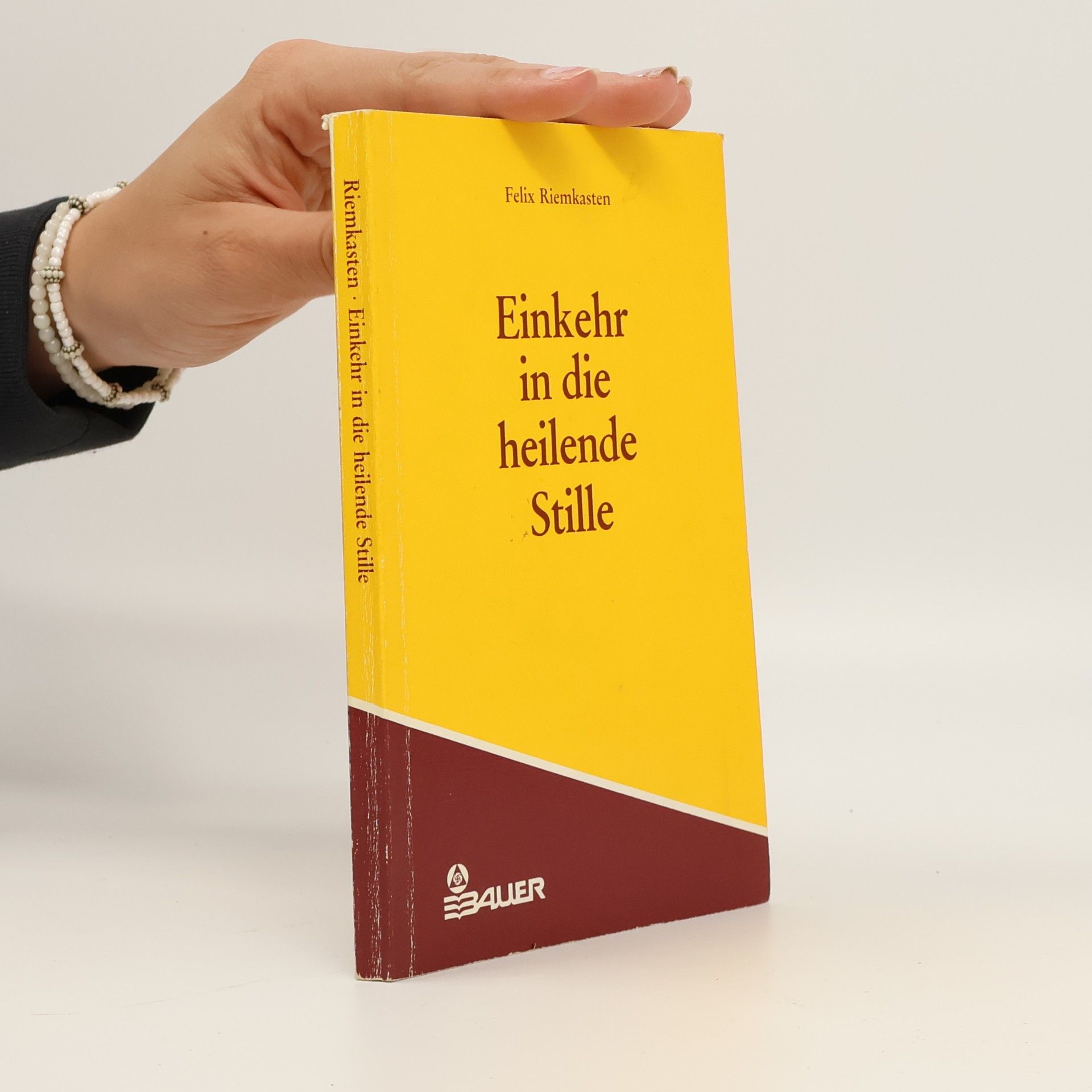 Felix Riemkasten Einkehr in die heilende Stille