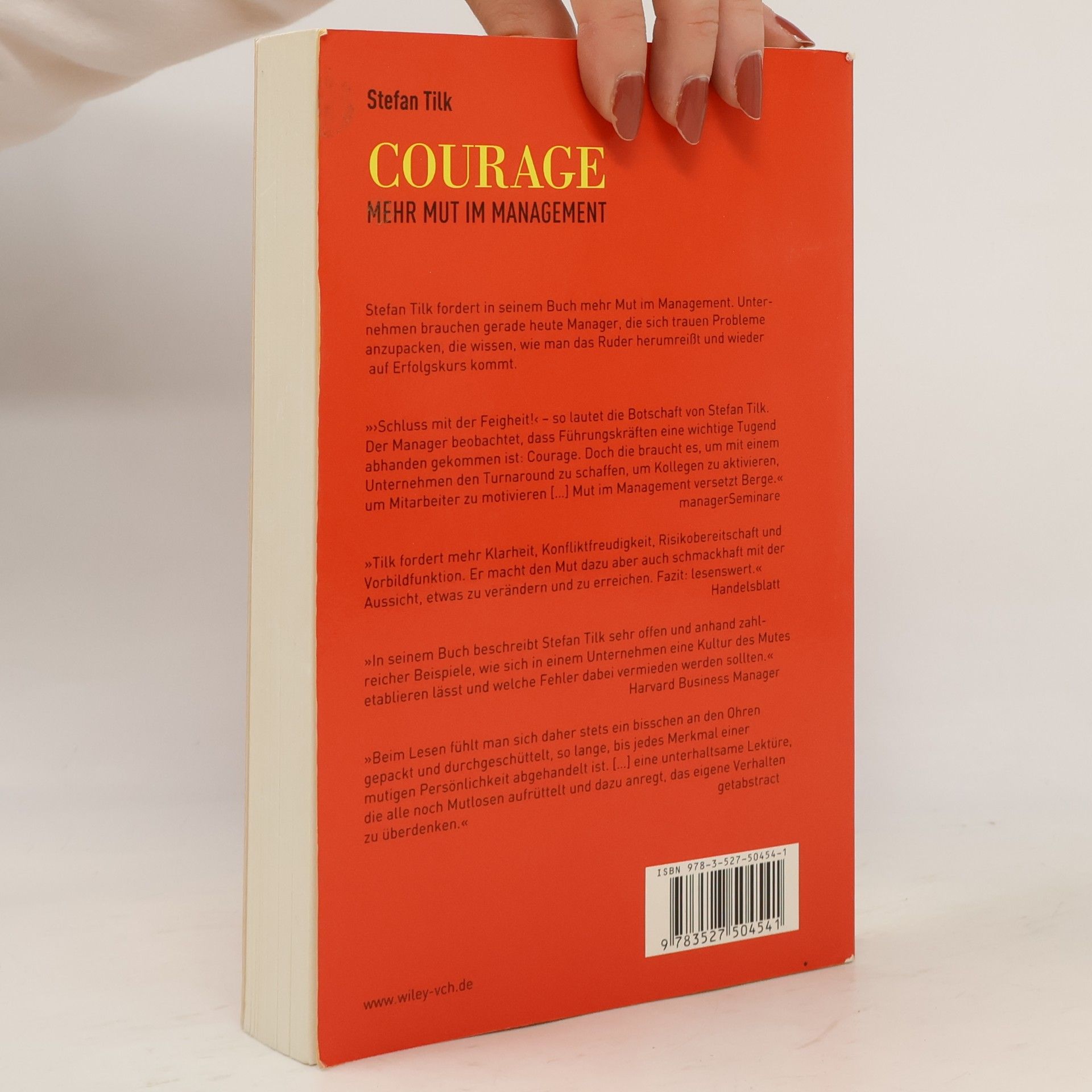 Stefan Tilk Courage