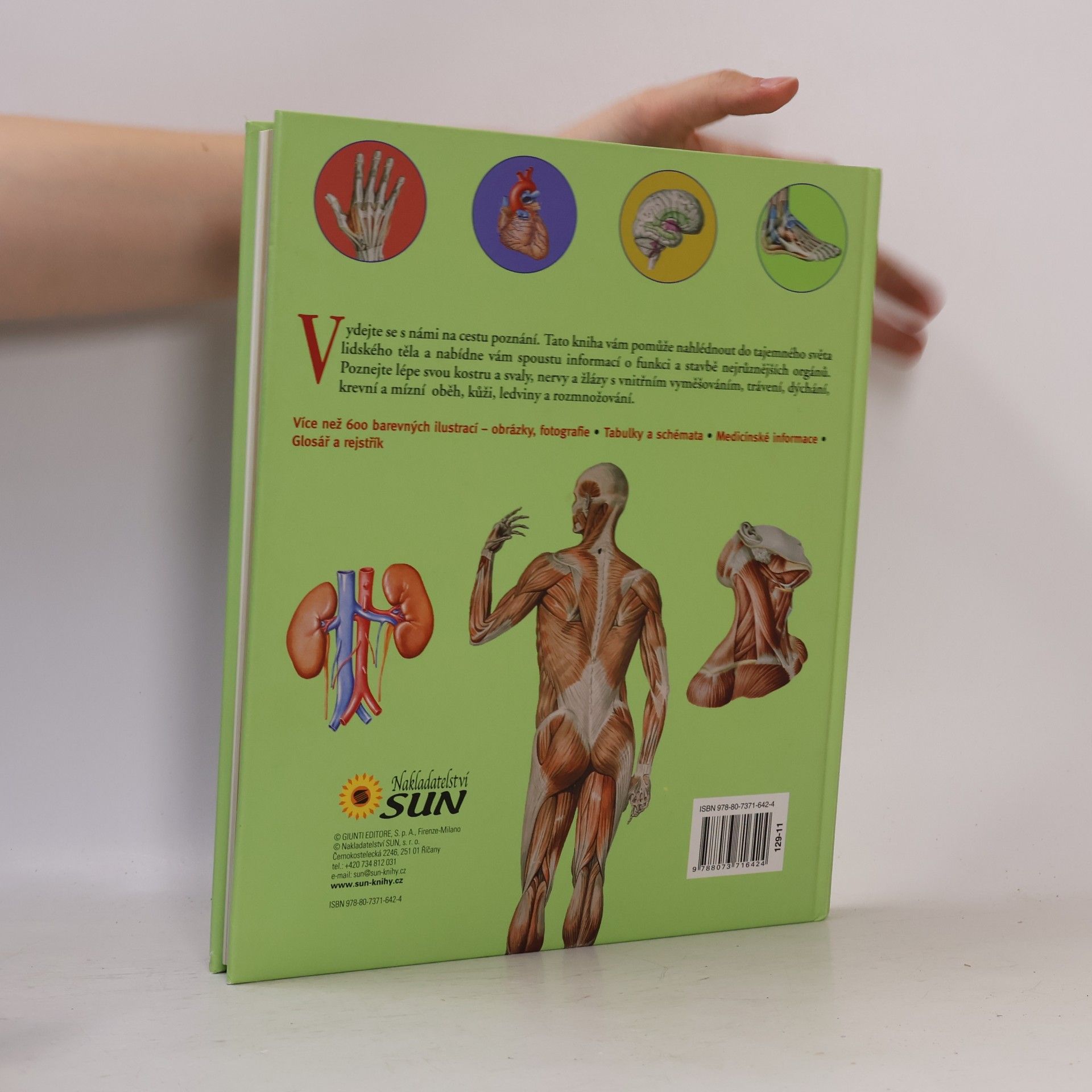 Adriana Rigutti Ilustrovaný atlas anatomie