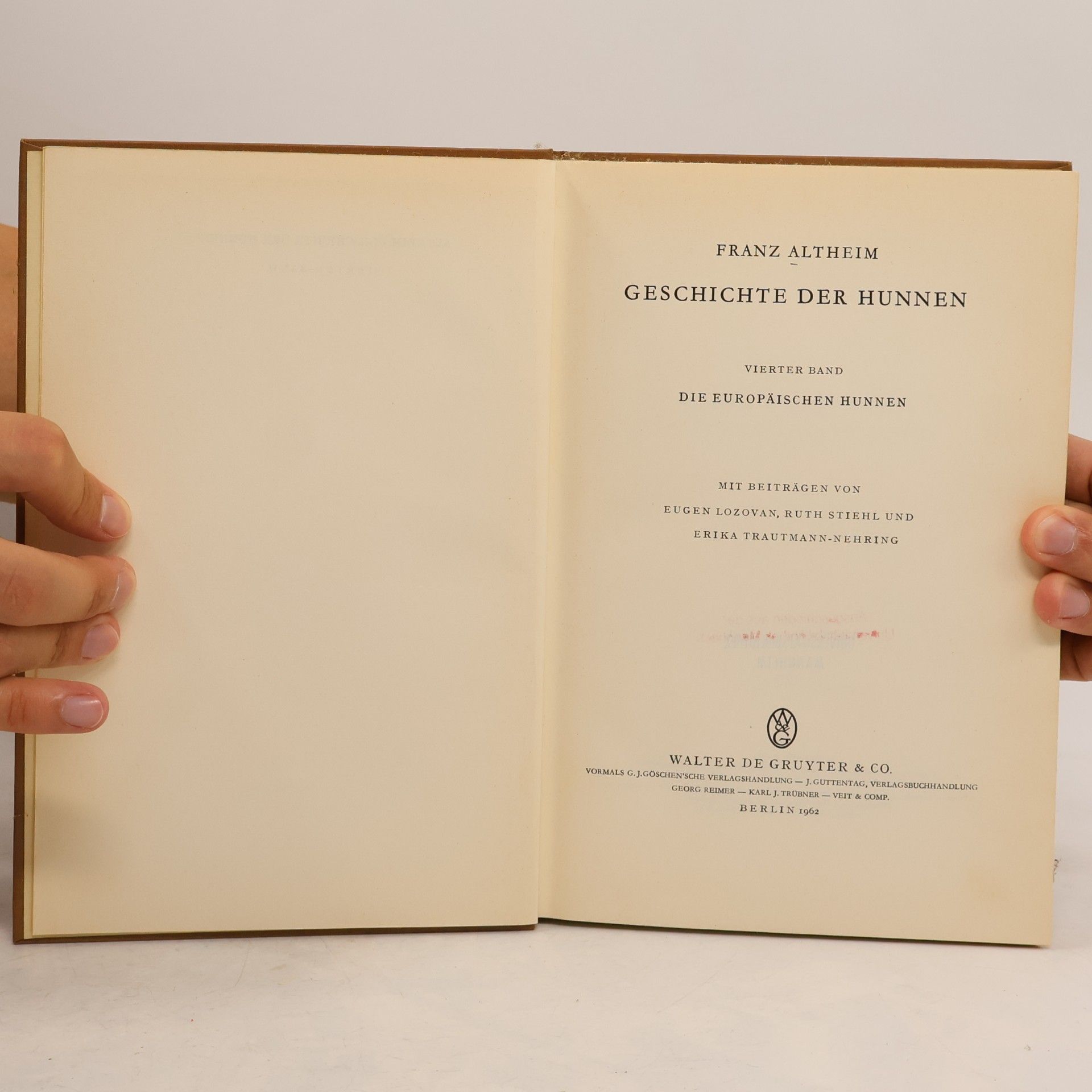 Franz Altheim Geschichte der Hunnen 4