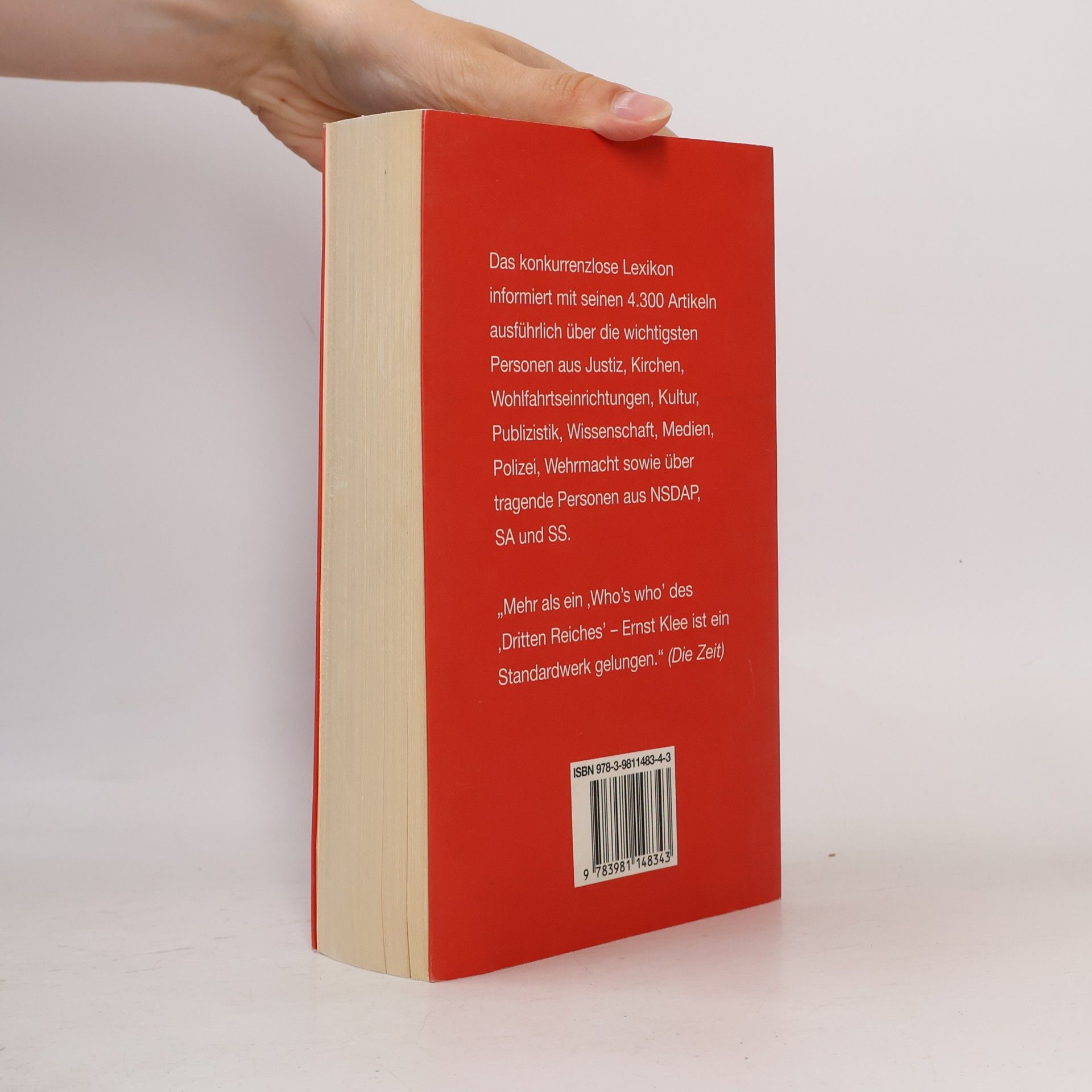 Ernst Klee Das Personenlexikon zum Dritten Reich