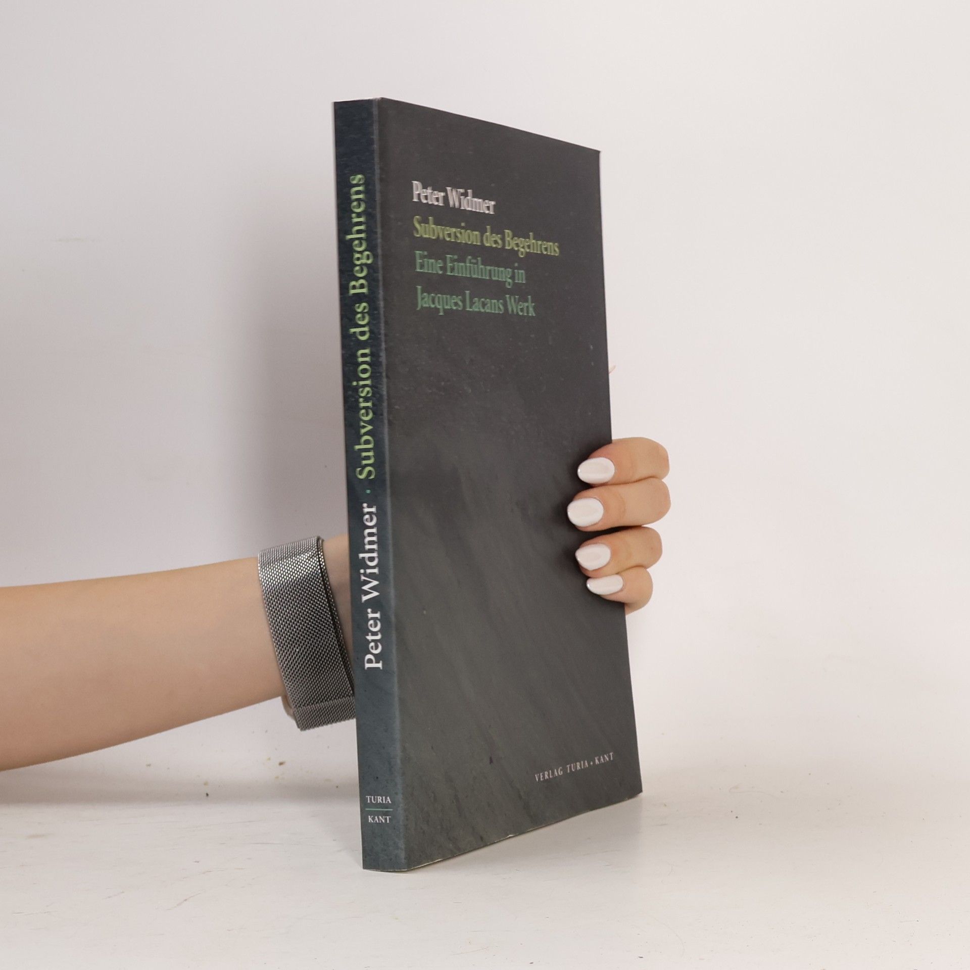 Peter Widmer Subversion des Begehrens