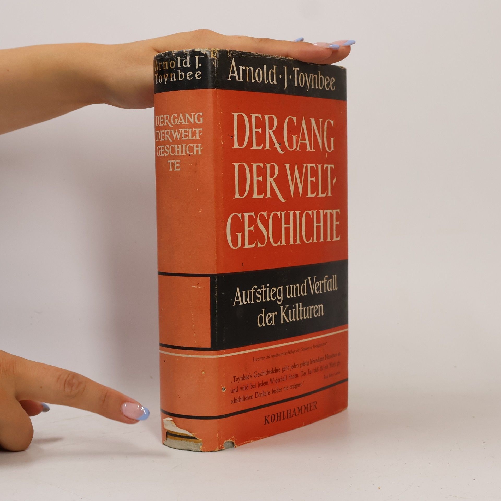 Arnold J. Toynbee Der Gang der Weltgeschichte