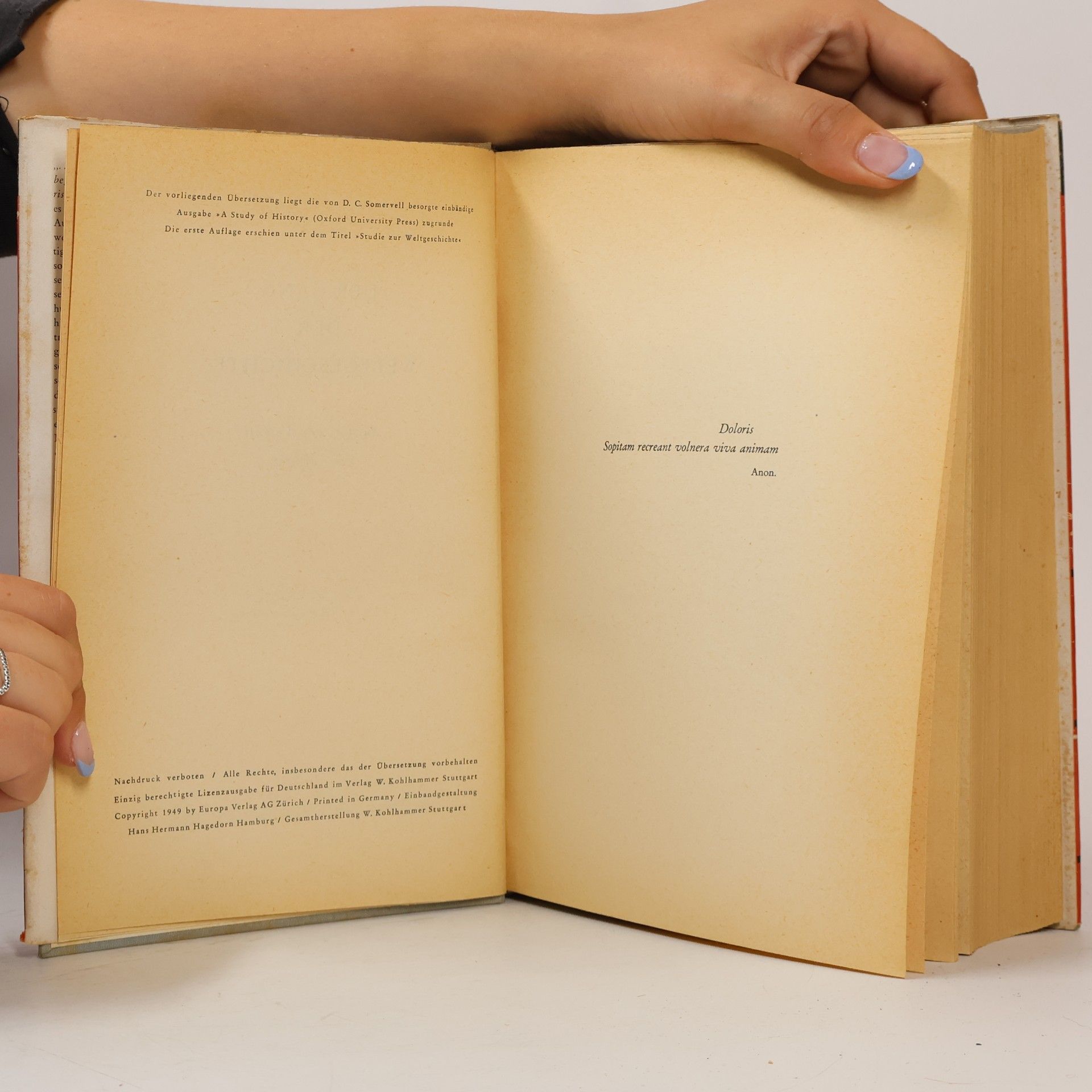 Arnold J. Toynbee Der Gang der Weltgeschichte