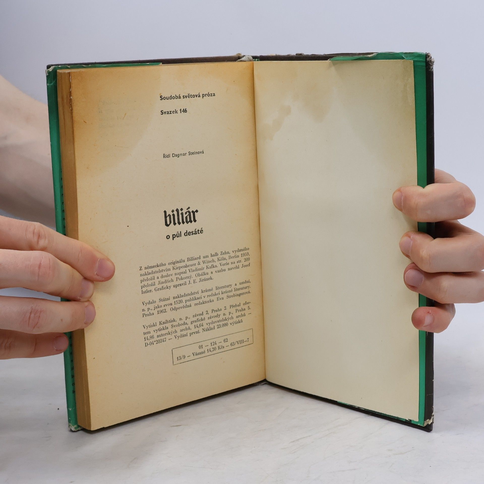 Heinrich Böll Biliár o půl desáté
