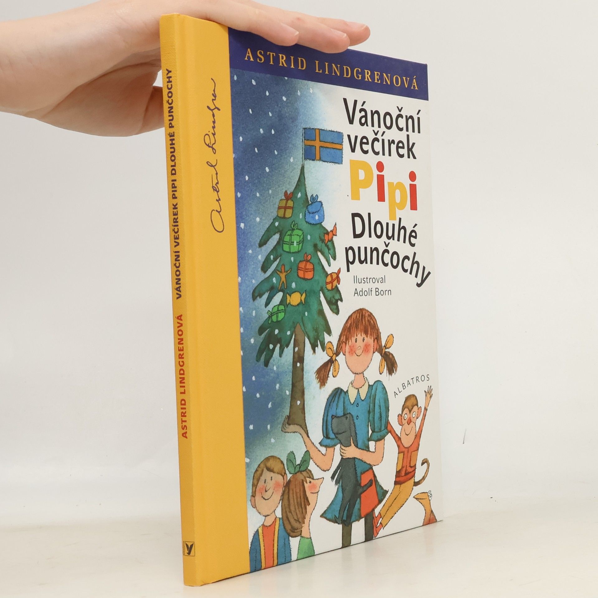 Astrid Lindgrenová Vánoční večírek Pipi Dlouhé punčochy