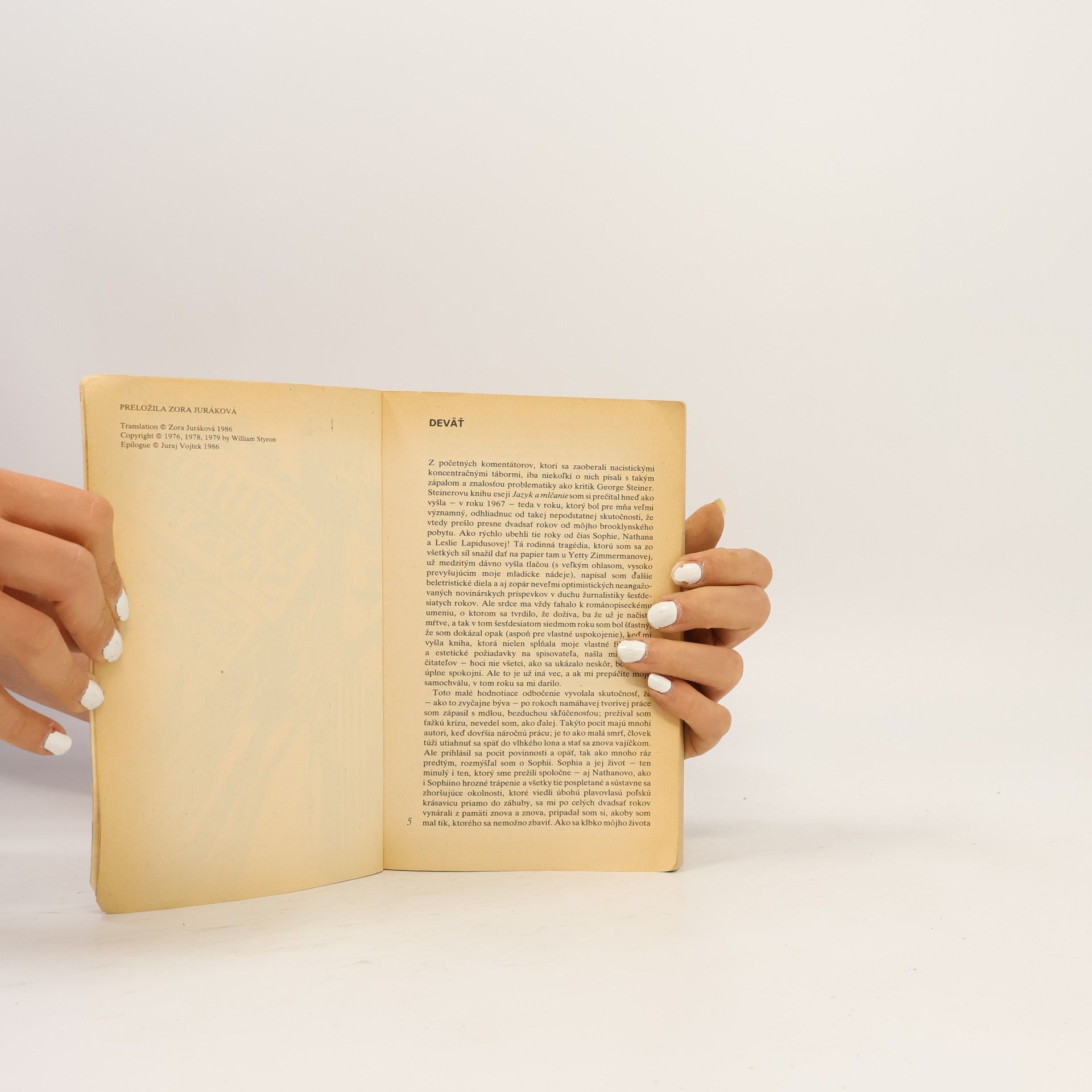 William Styron Sophiina voľba 2