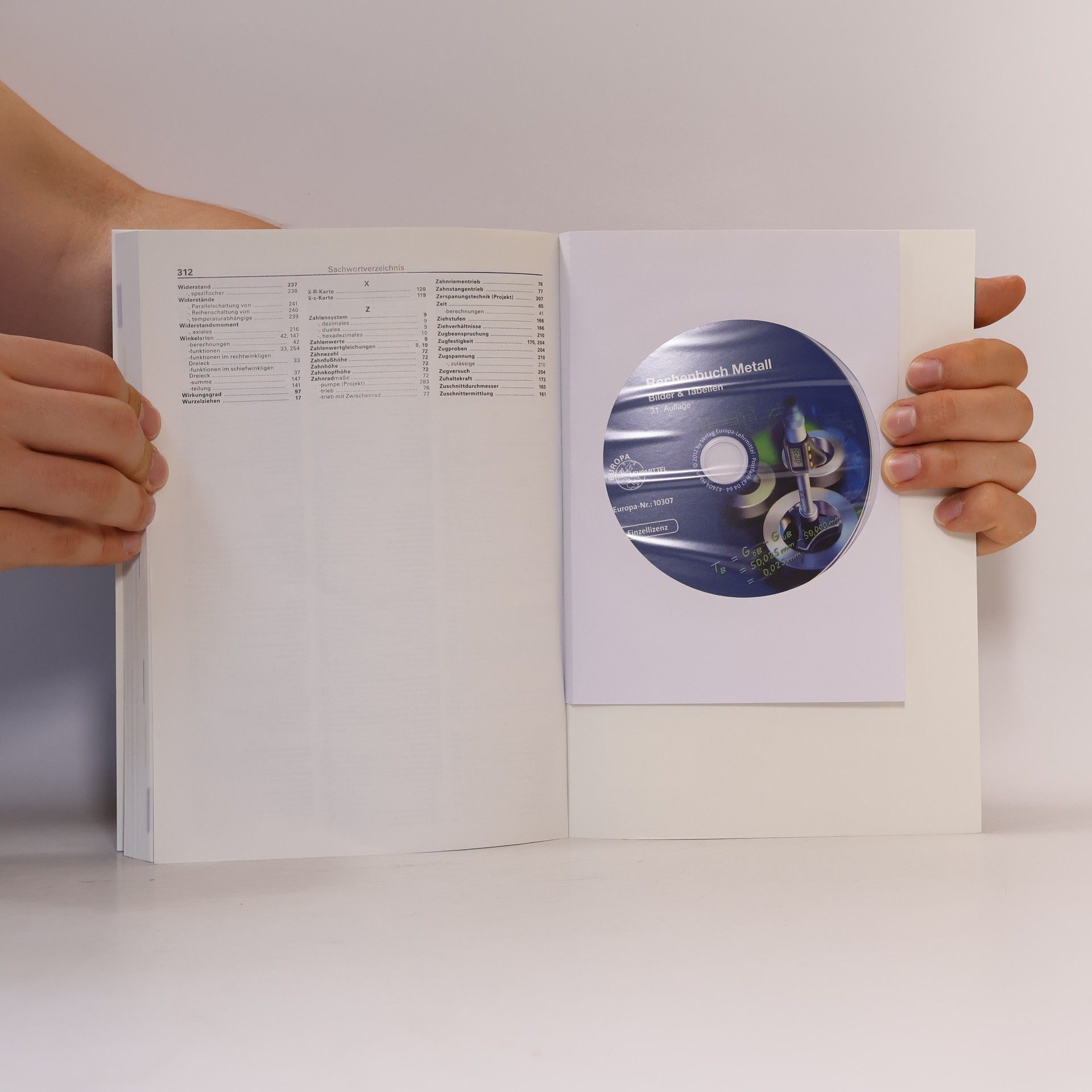 Roland Kilgus Rechenbuch Metall. Lehr- und Übungsbuch