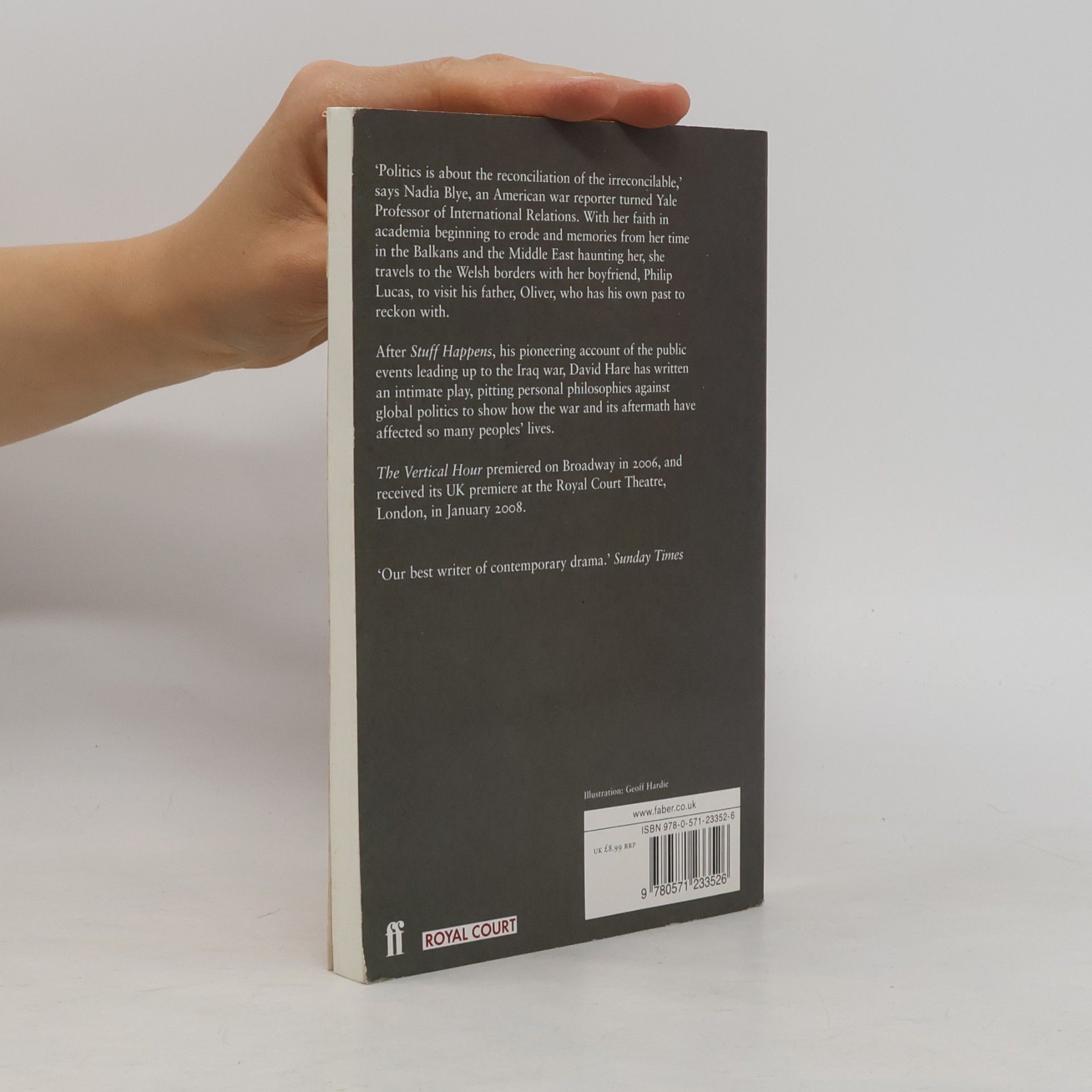 David Hare The Vertical Hour
