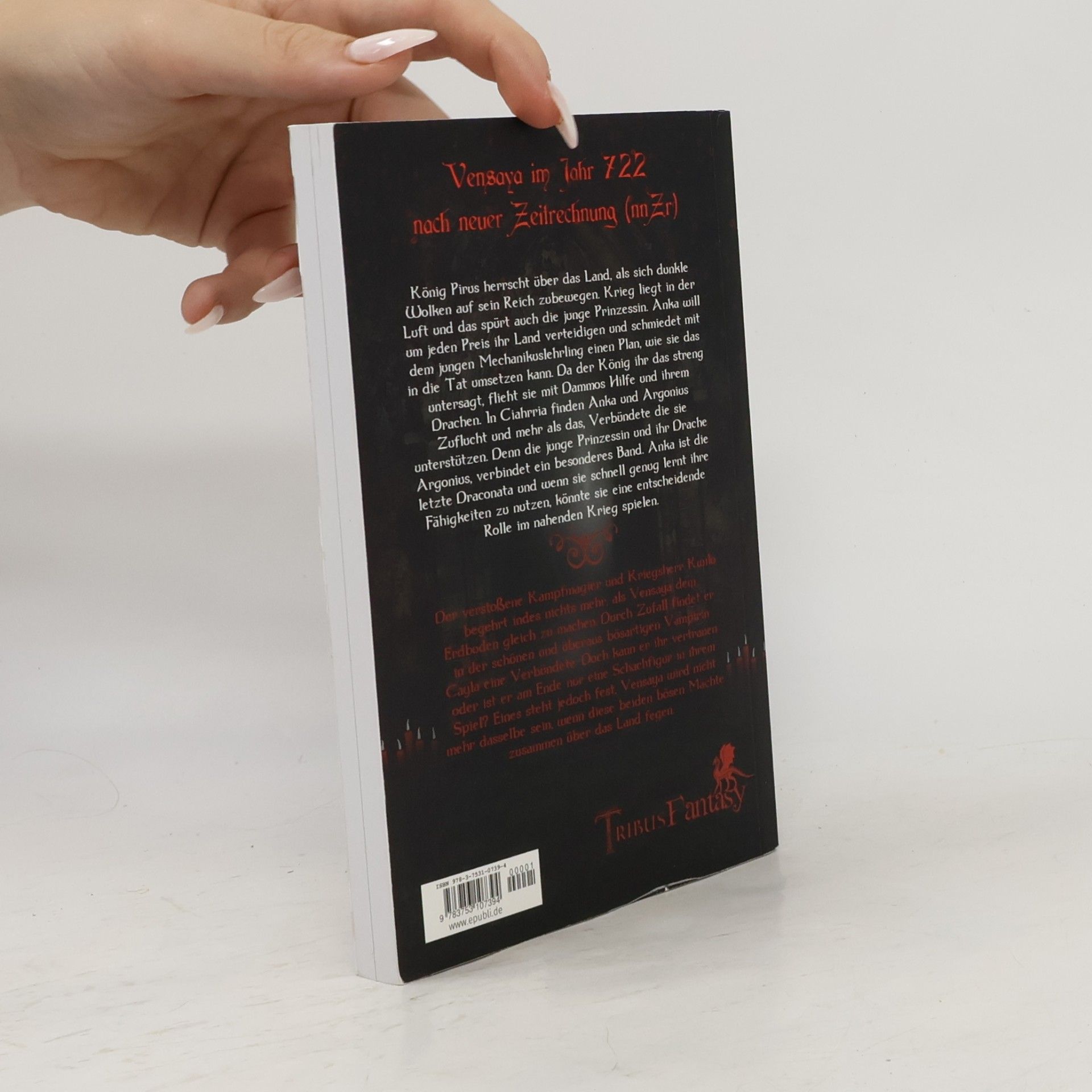 Michael J. Hard Vampires of Vensaya. Zeitenriss