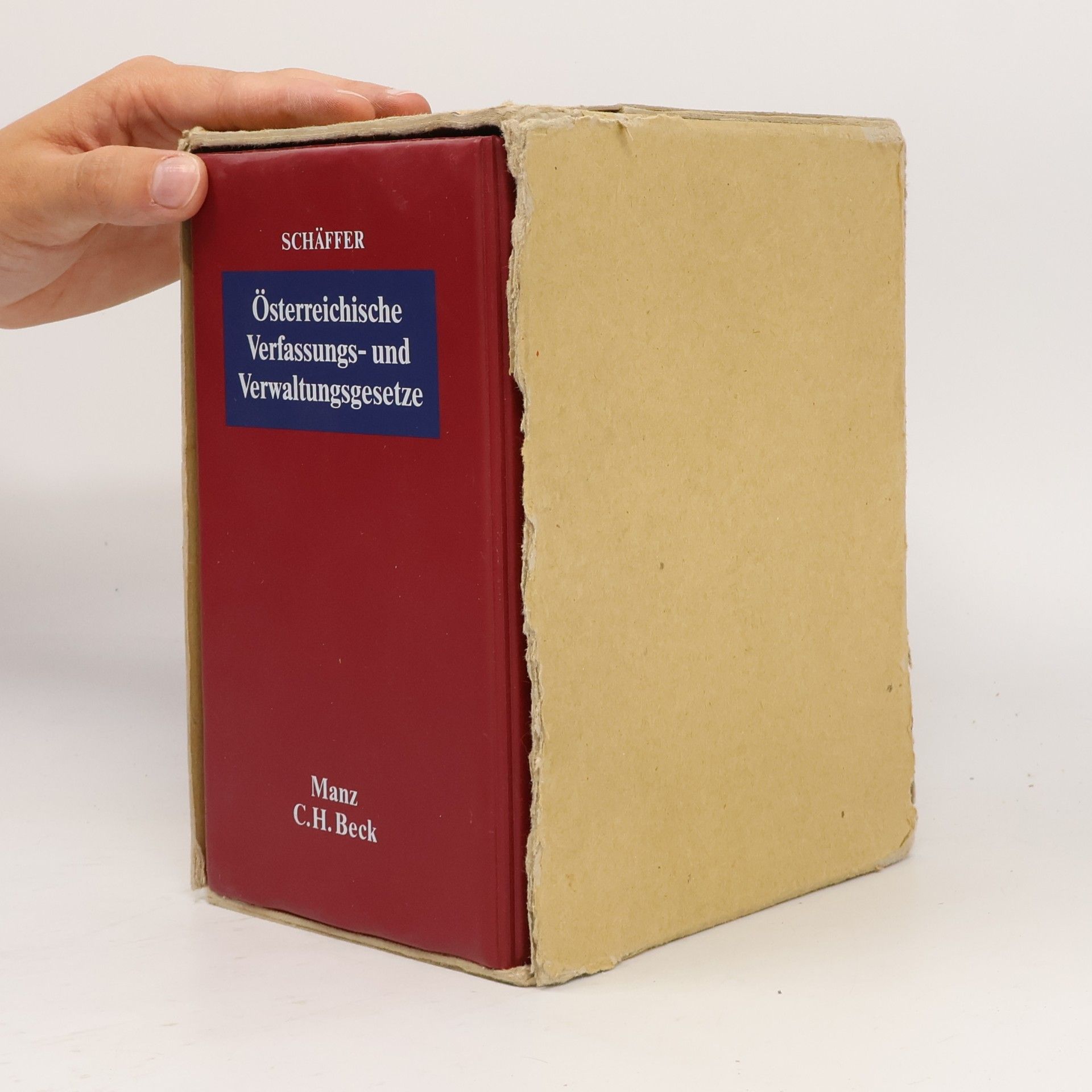 H. Rudolph Schaffer Österreichische Verfassungs- und Verwaltungsgeschichte