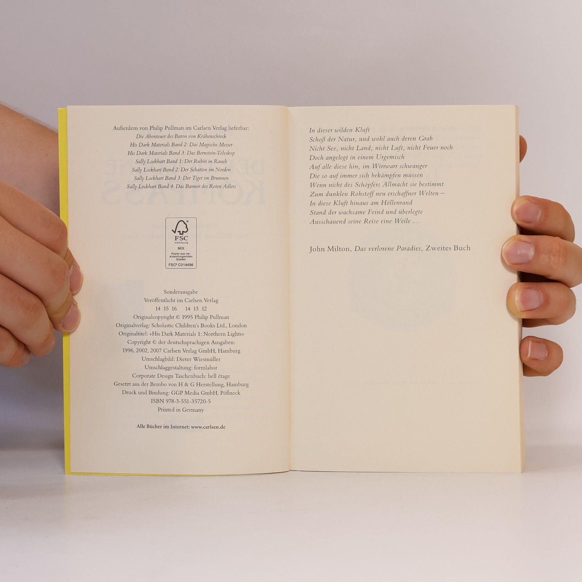 Philip Pullman Der Goldene Kompass 1-3