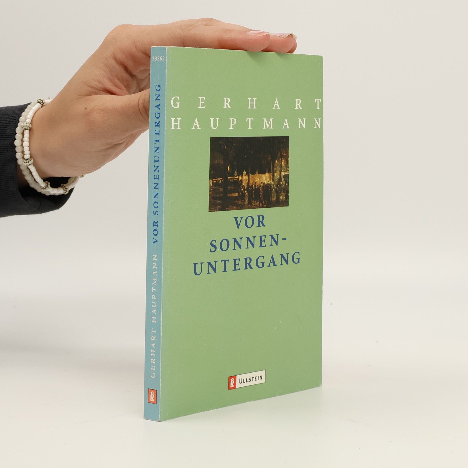 Gerhart Hauptmann Vor Sonnenuntergang