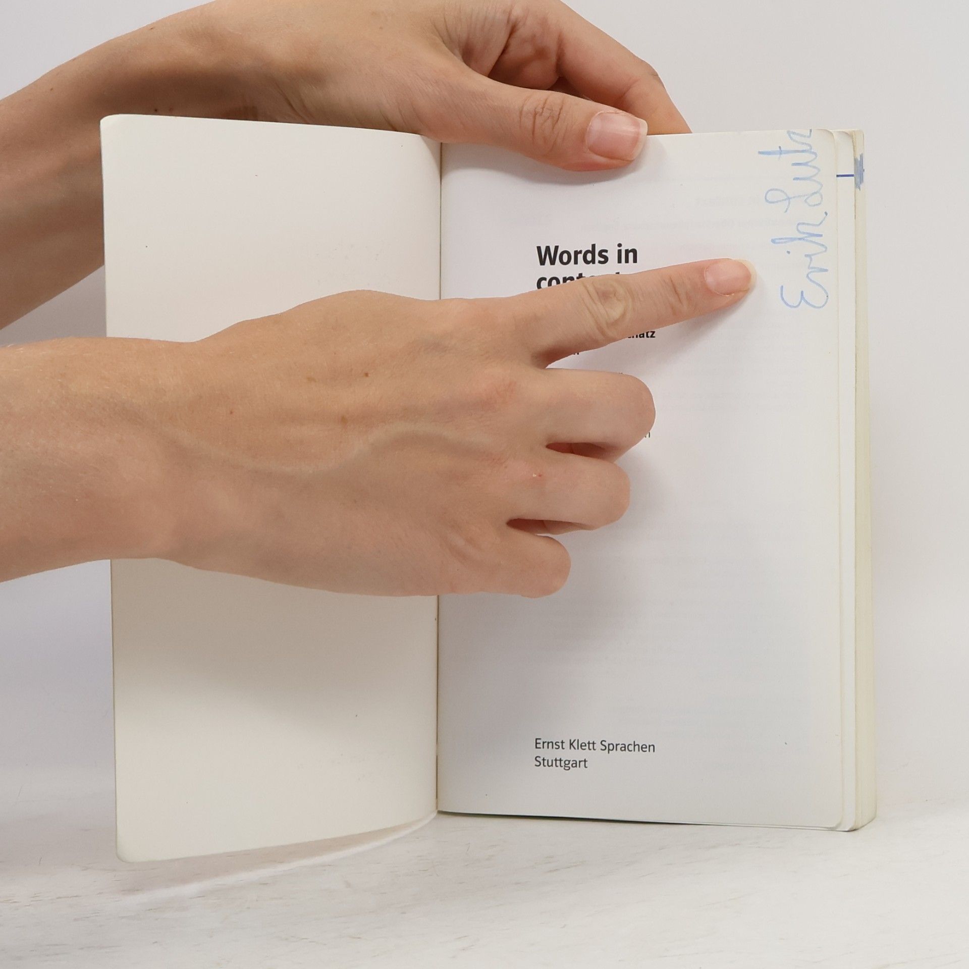 Louise Carleton Gertsch Words in context, Thematischer Oberstufenwortschatz Englisch Neubearbeitung